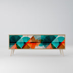 CIRCULAR RHAPSODY 3-Door TV Cabinet