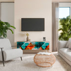 CIRCULAR RHAPSODY 3-Door TV Cabinet