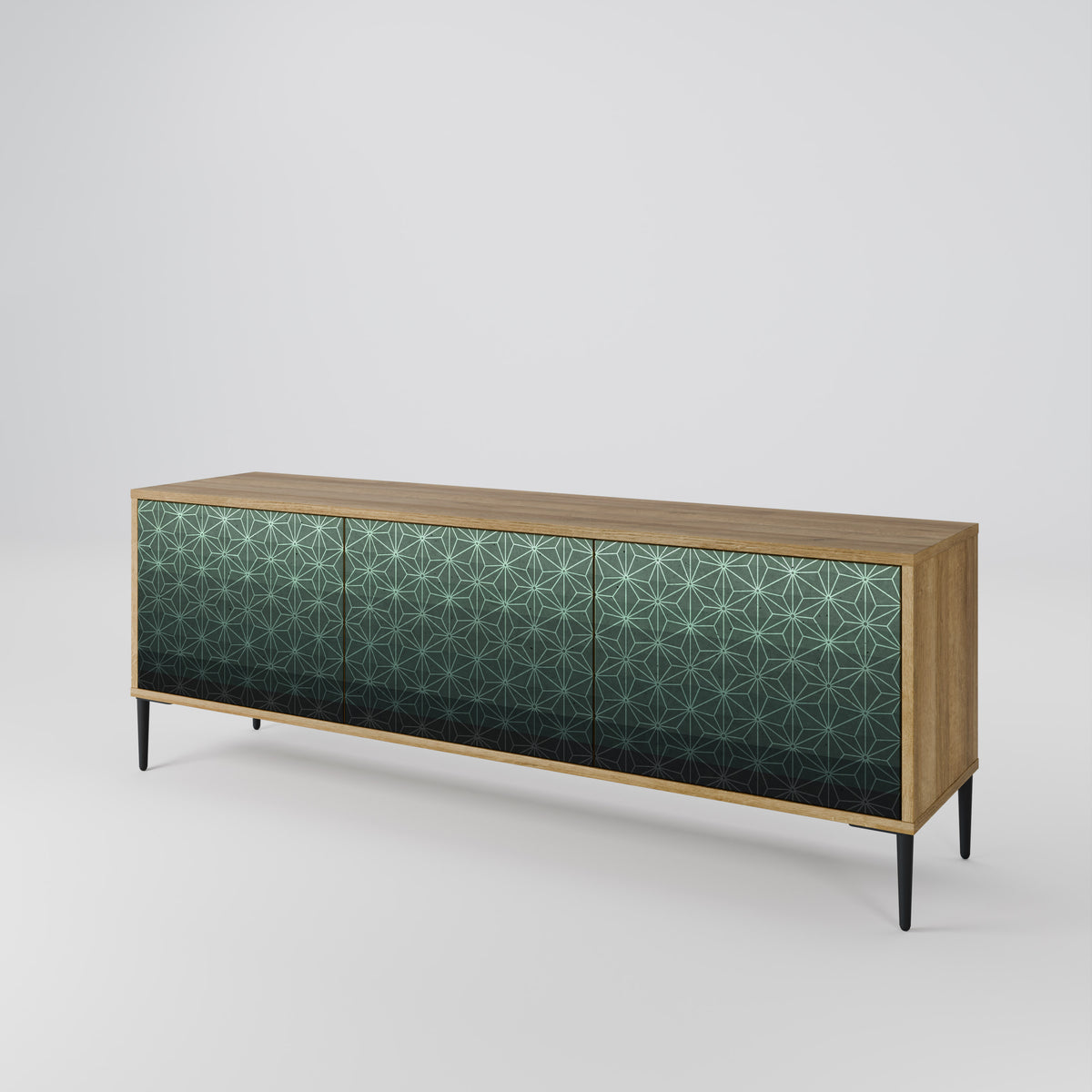 ORNAMENTAL GLIMMER 3-türiges TV-Lowboard