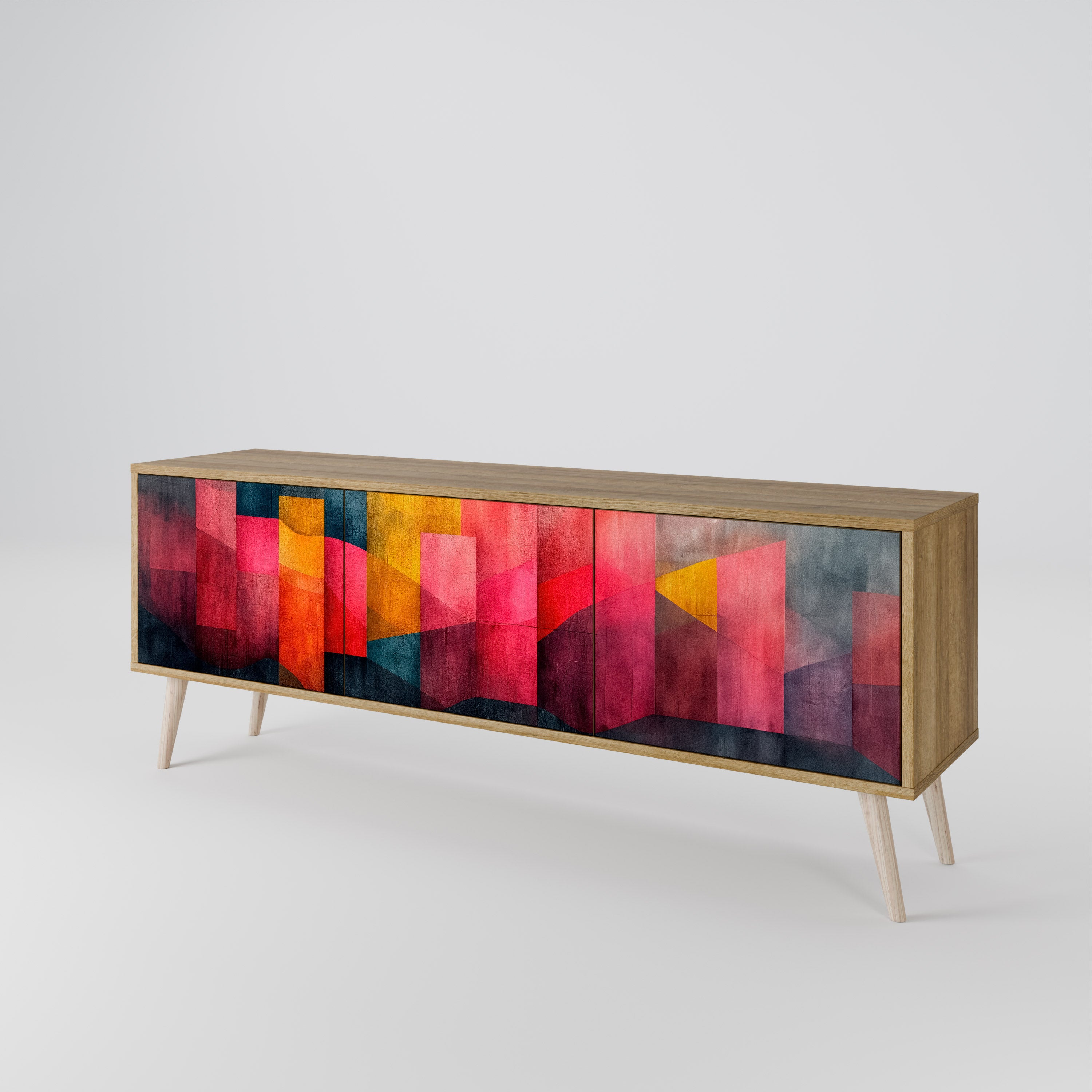 COLORFUL SOUNDS 3-Door TV Cabinet