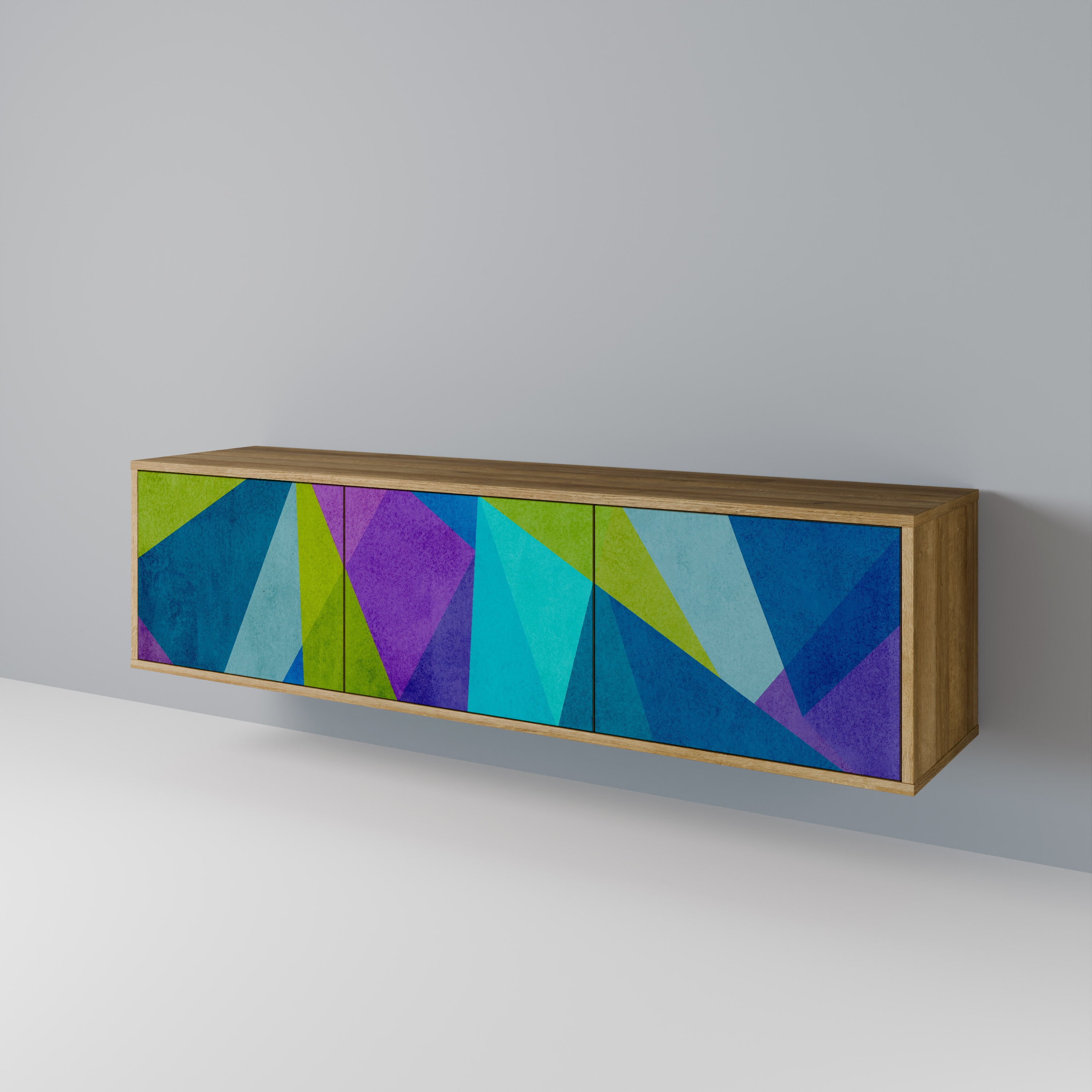COLD SHOWCASE Mueble de TV de 3 Puertas