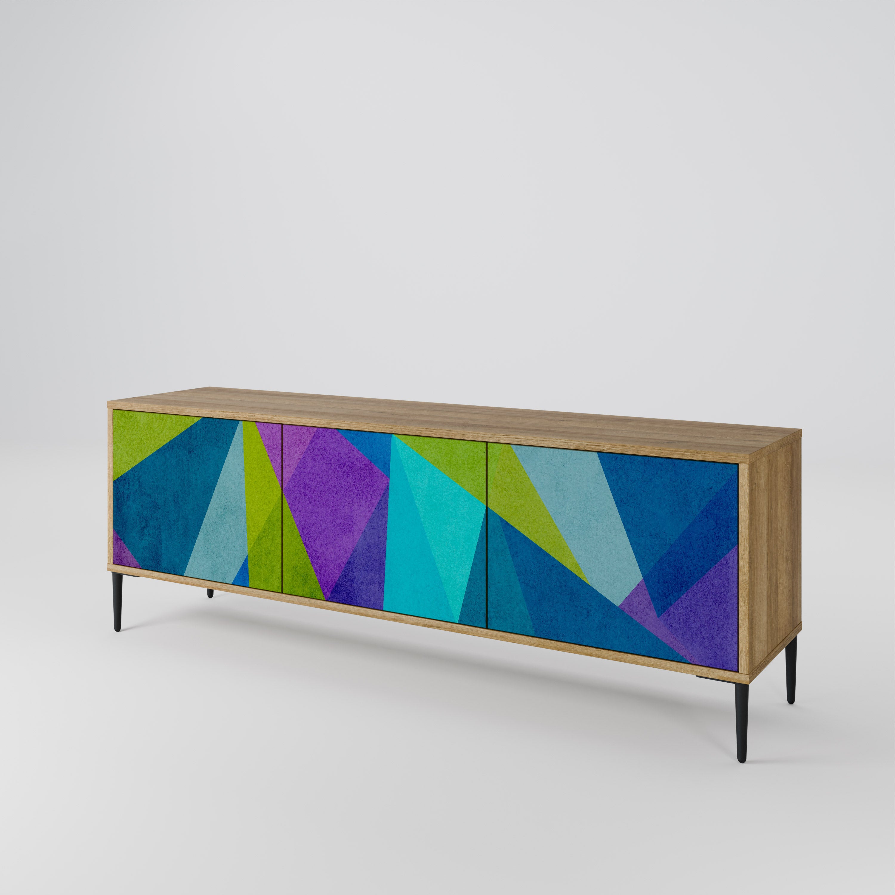 COLD SHOWCASE Mueble de TV de 3 Puertas