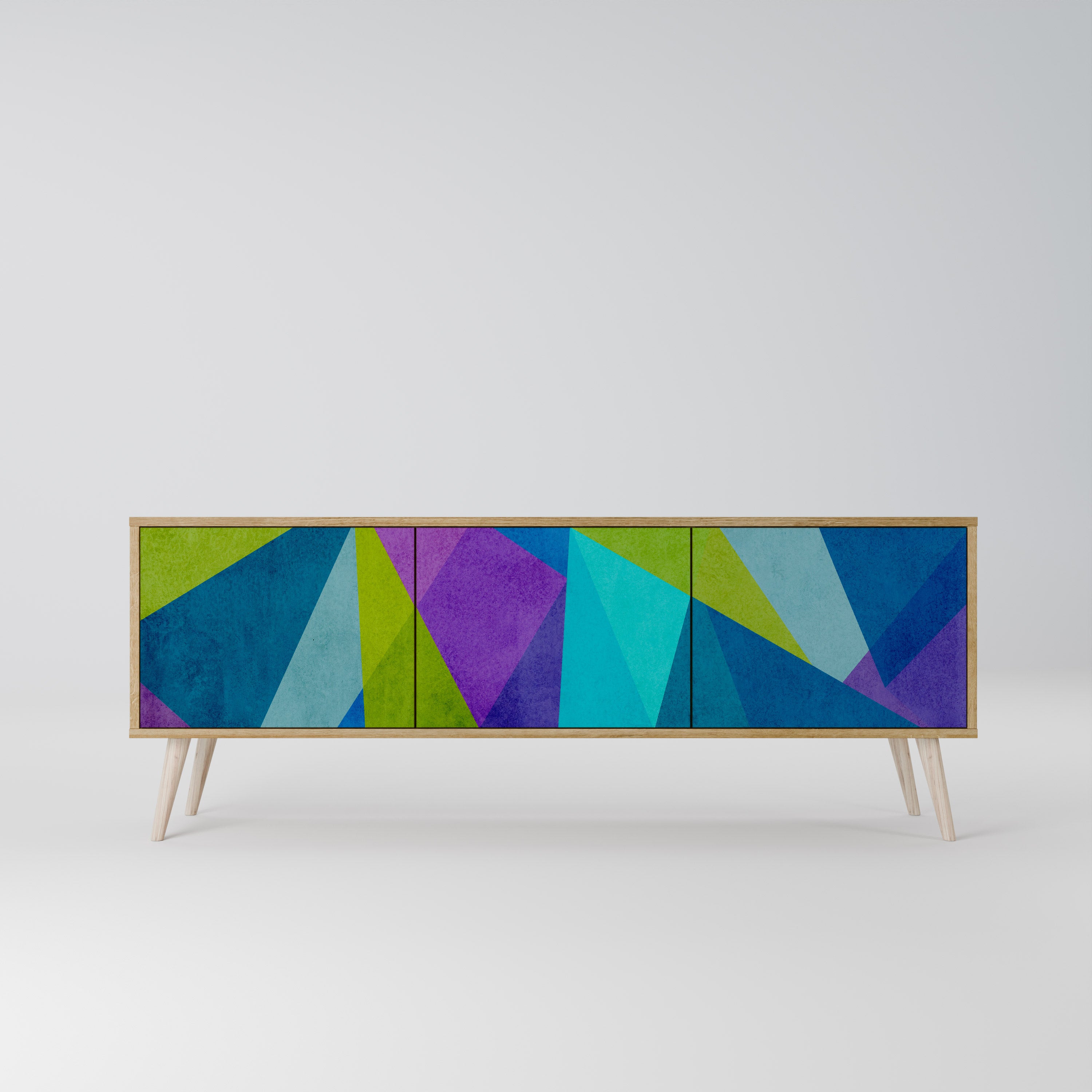 COLD SHOWCASE Mueble de TV de 3 Puertas