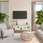 COLORFUL COSMOS 3-Door TV Cabinet