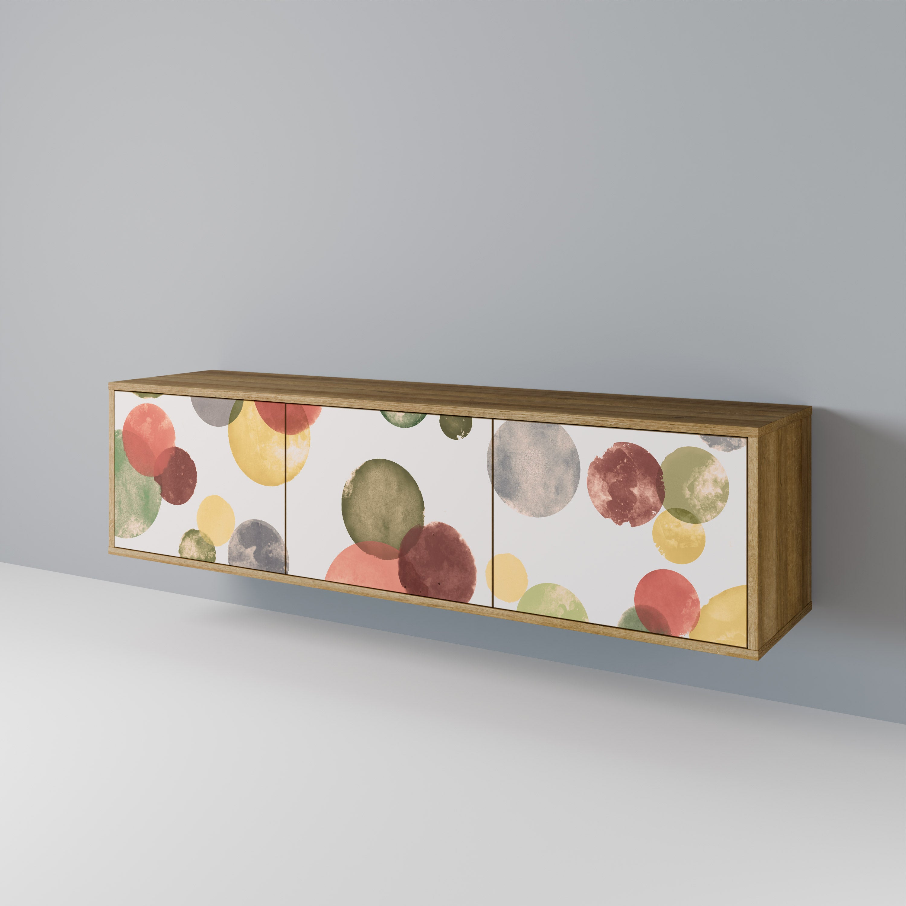 FLEETING HAPPINESS Mueble de TV de 3 Puertas