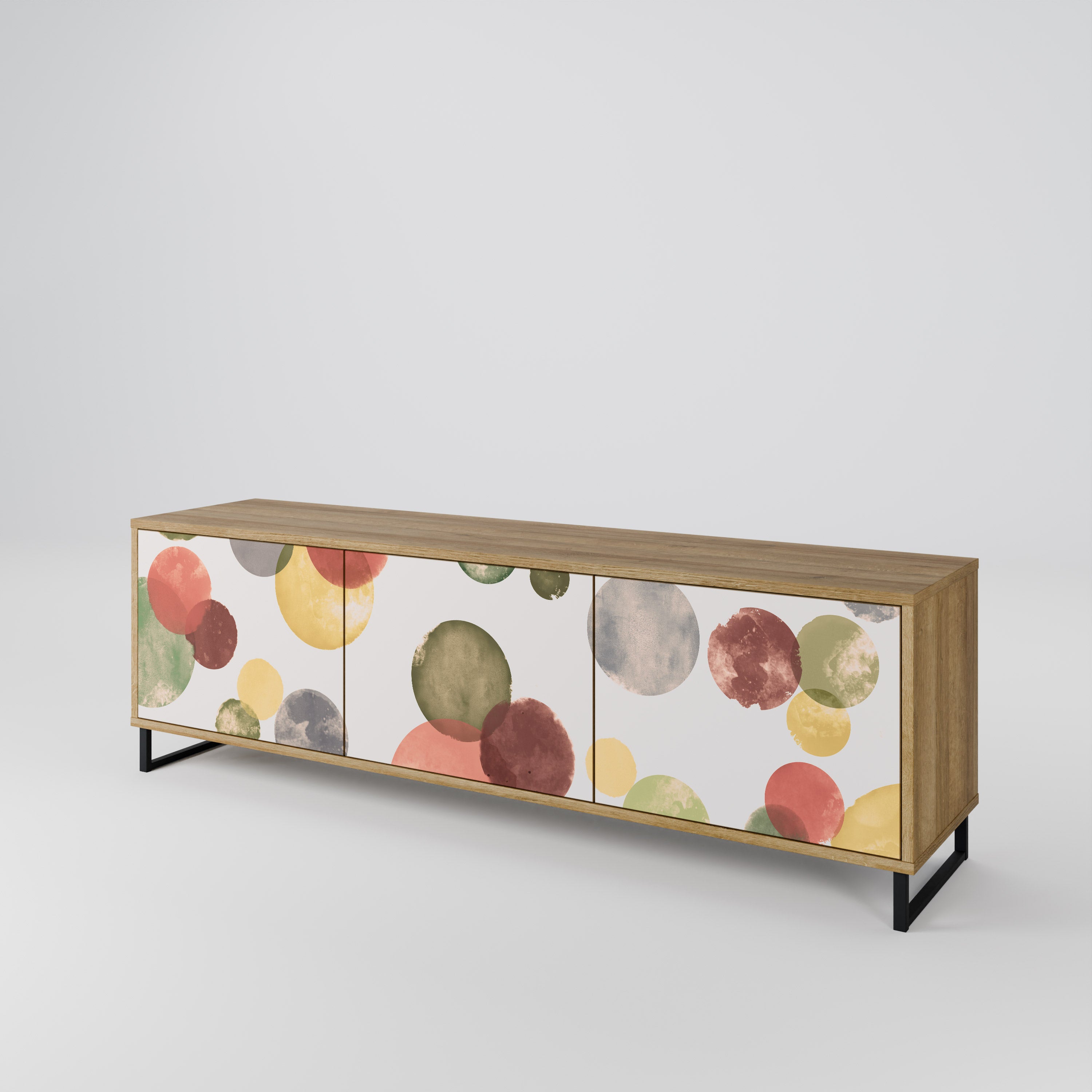 FLEETING HAPPINESS Mueble de TV de 3 Puertas