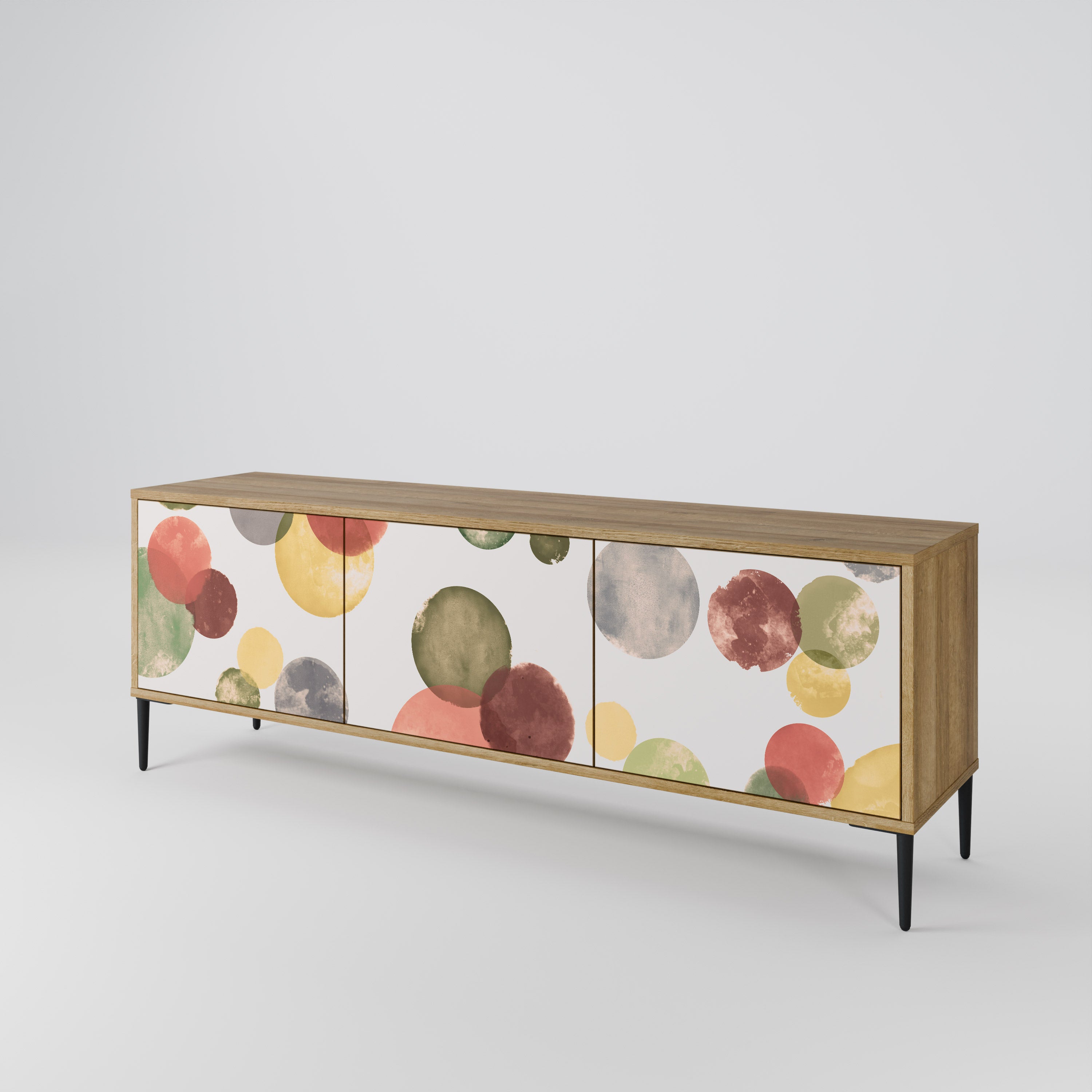FLEETING HAPPINESS Mueble de TV de 3 Puertas