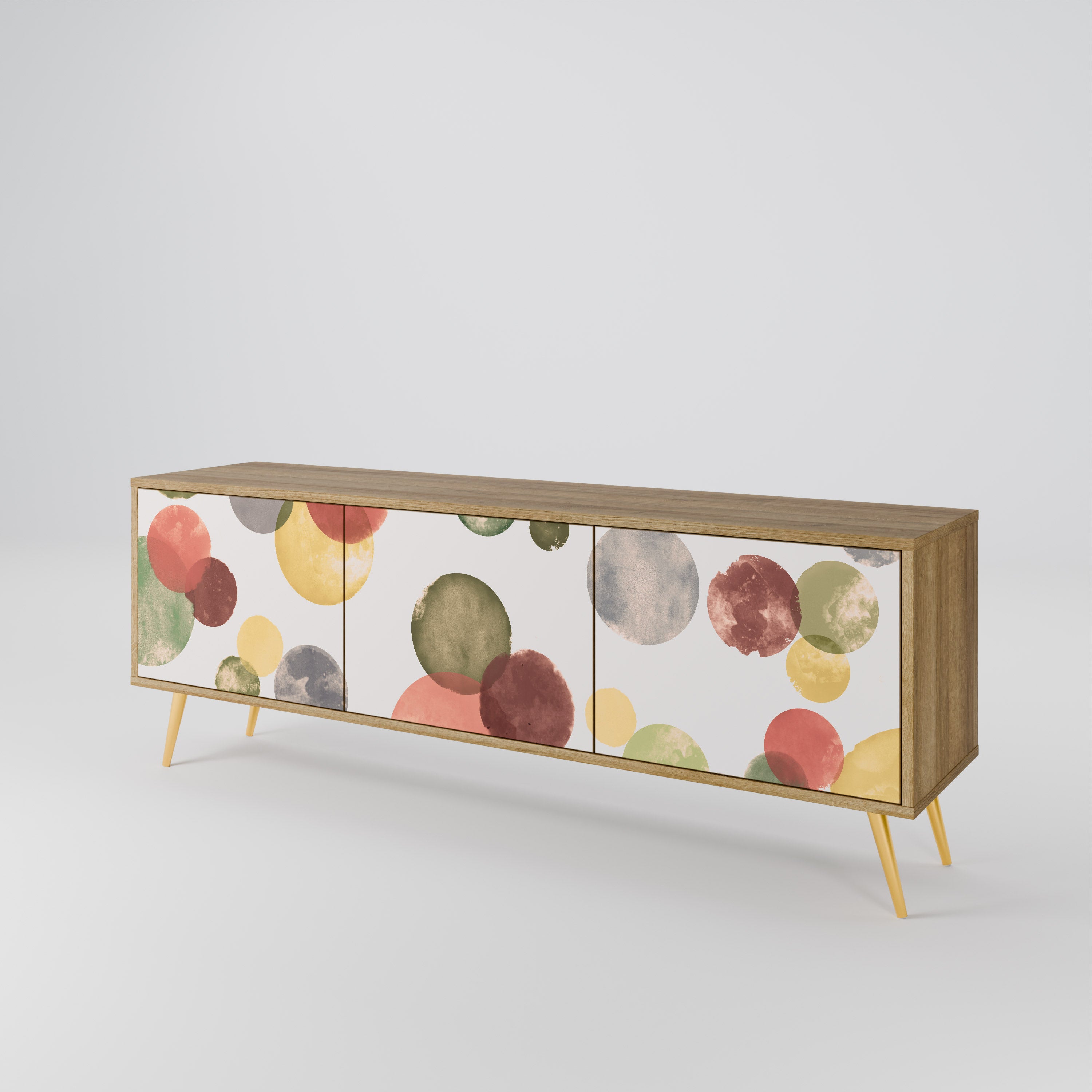 FLEETING HAPPINESS Mueble de TV de 3 Puertas