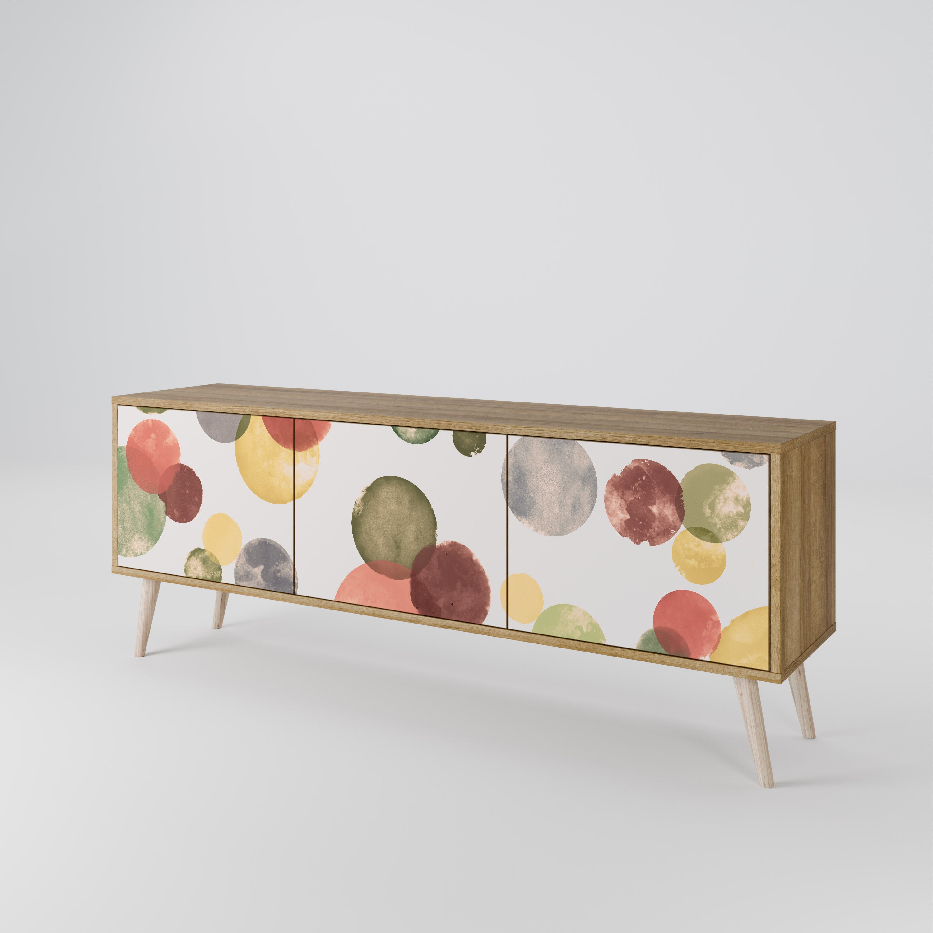 FLEETING HAPPINESS Mueble de TV de 3 Puertas