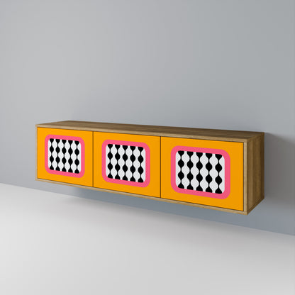 TEARS IN HEAVEN Mueble de TV de 3 Puertas