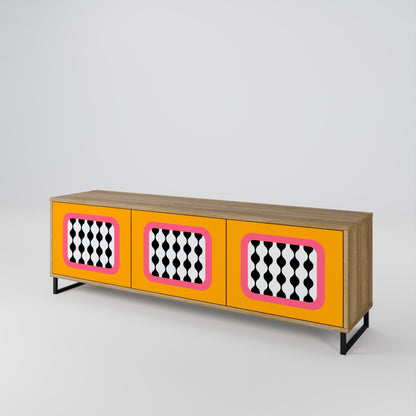 TEARS IN HEAVEN Mueble de TV de 3 Puertas