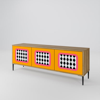TEARS IN HEAVEN Mueble de TV de 3 Puertas