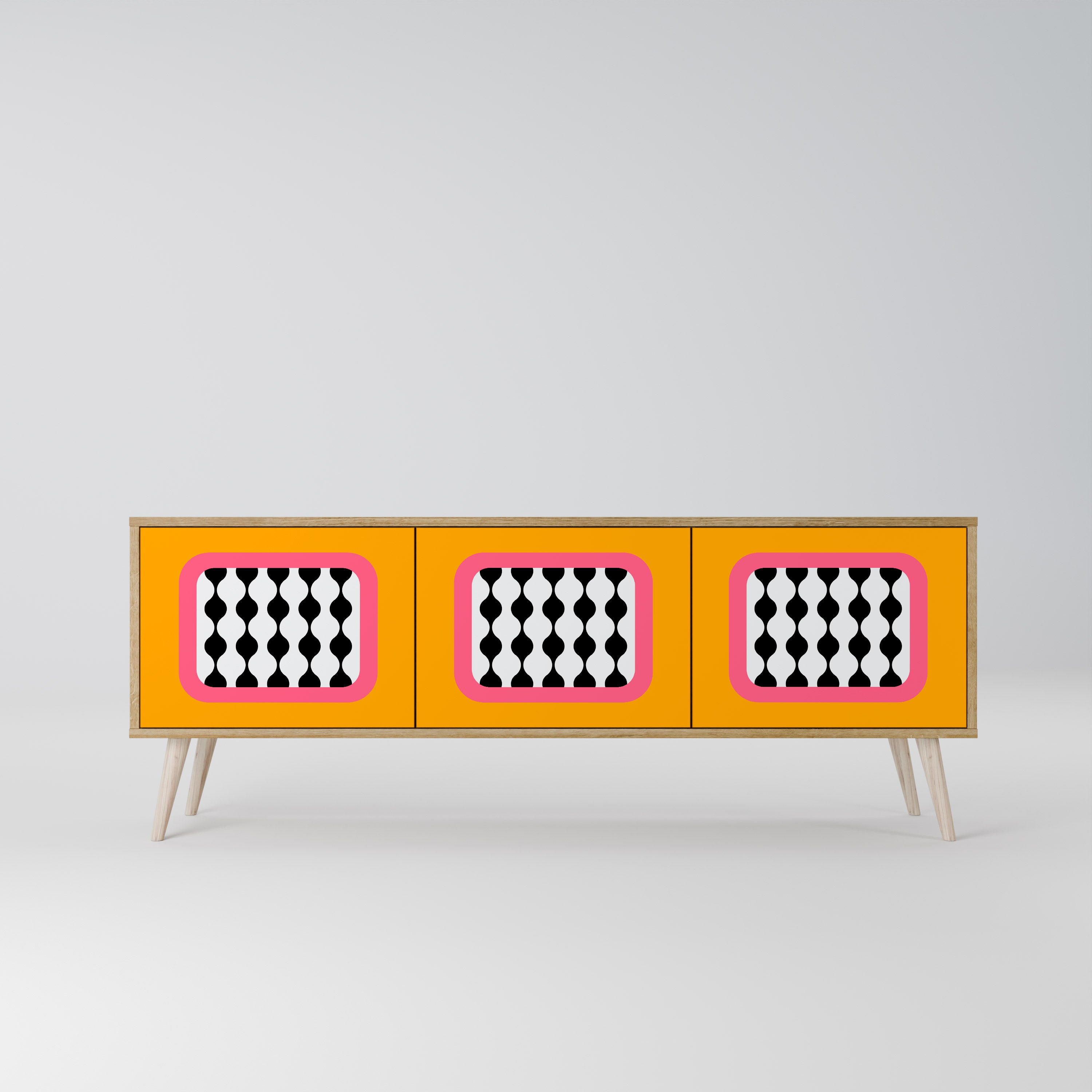 TEARS IN HEAVEN Mueble de TV de 3 Puertas