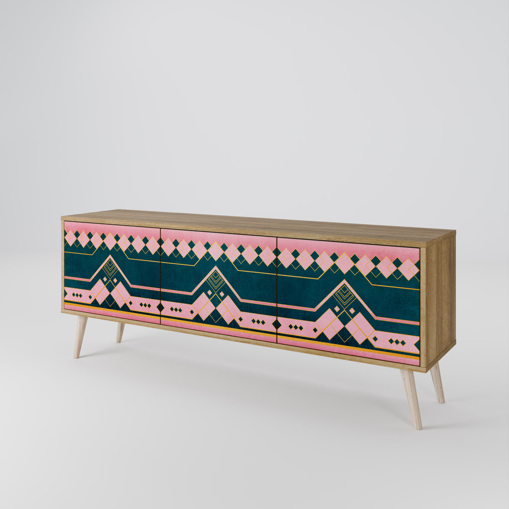 ROYAL COMPOSITION 3-Door TV Cabinet