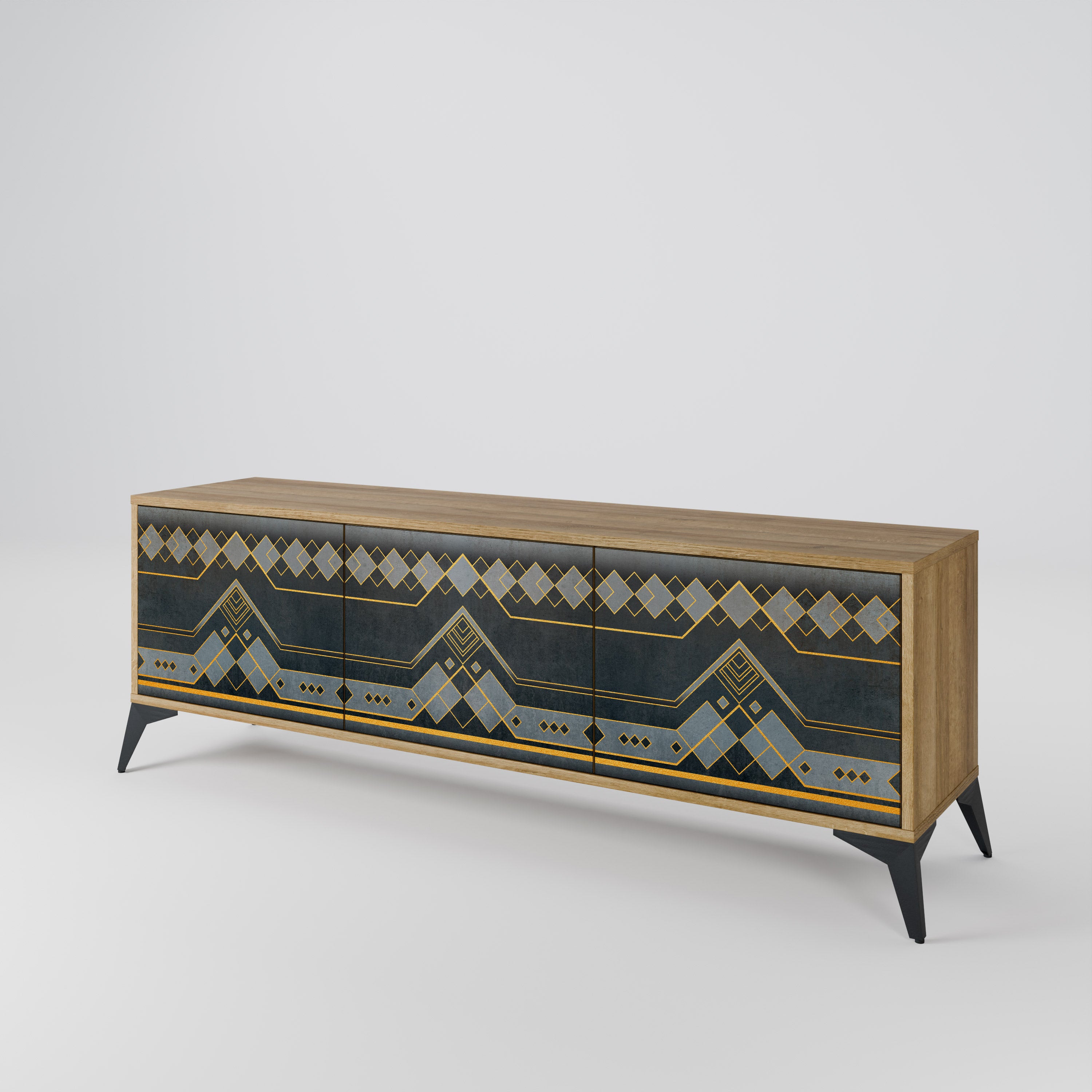 ROYAL ORDINARINESS Mueble de TV de 3 Puertas