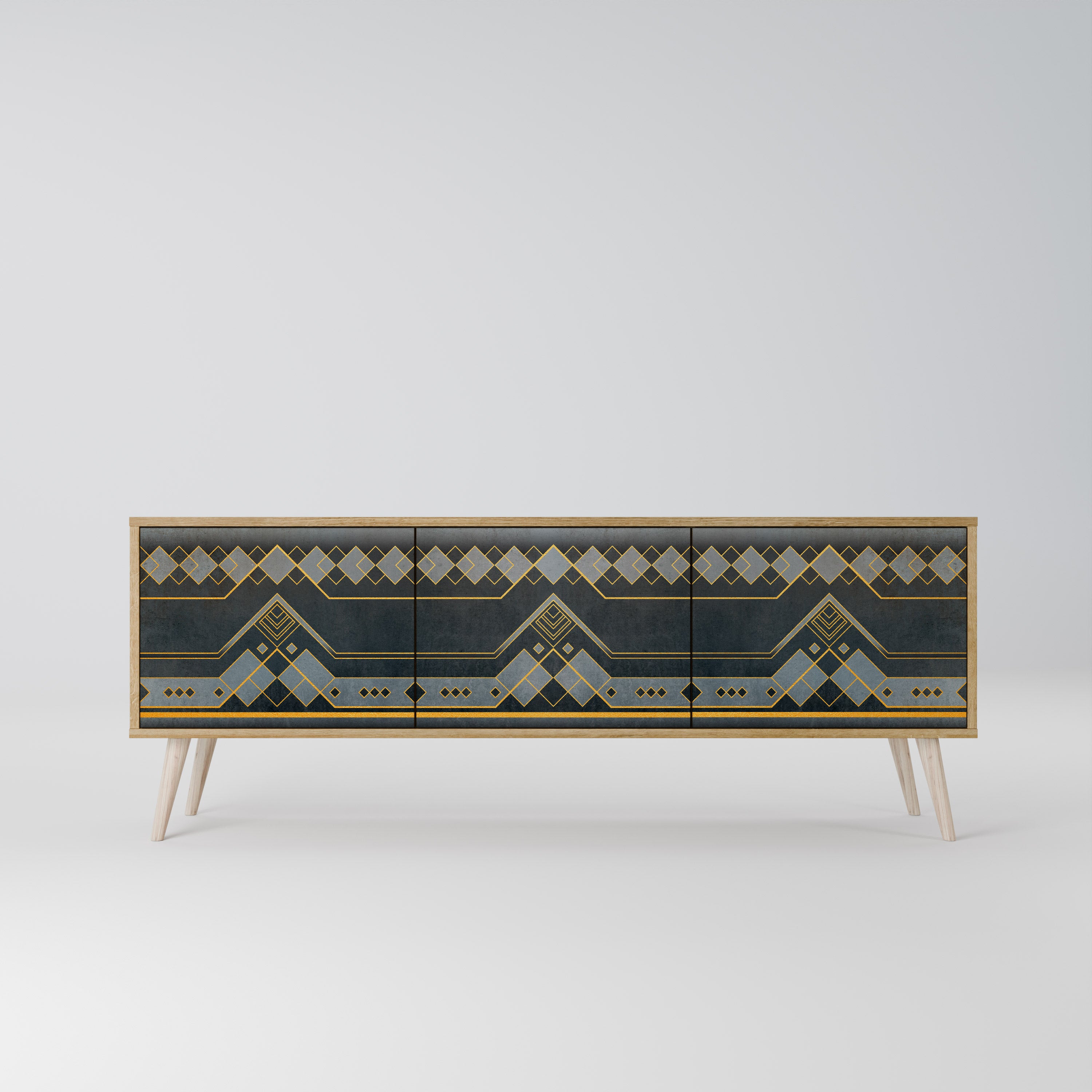 ROYAL ORDINARINESS Mueble de TV de 3 Puertas