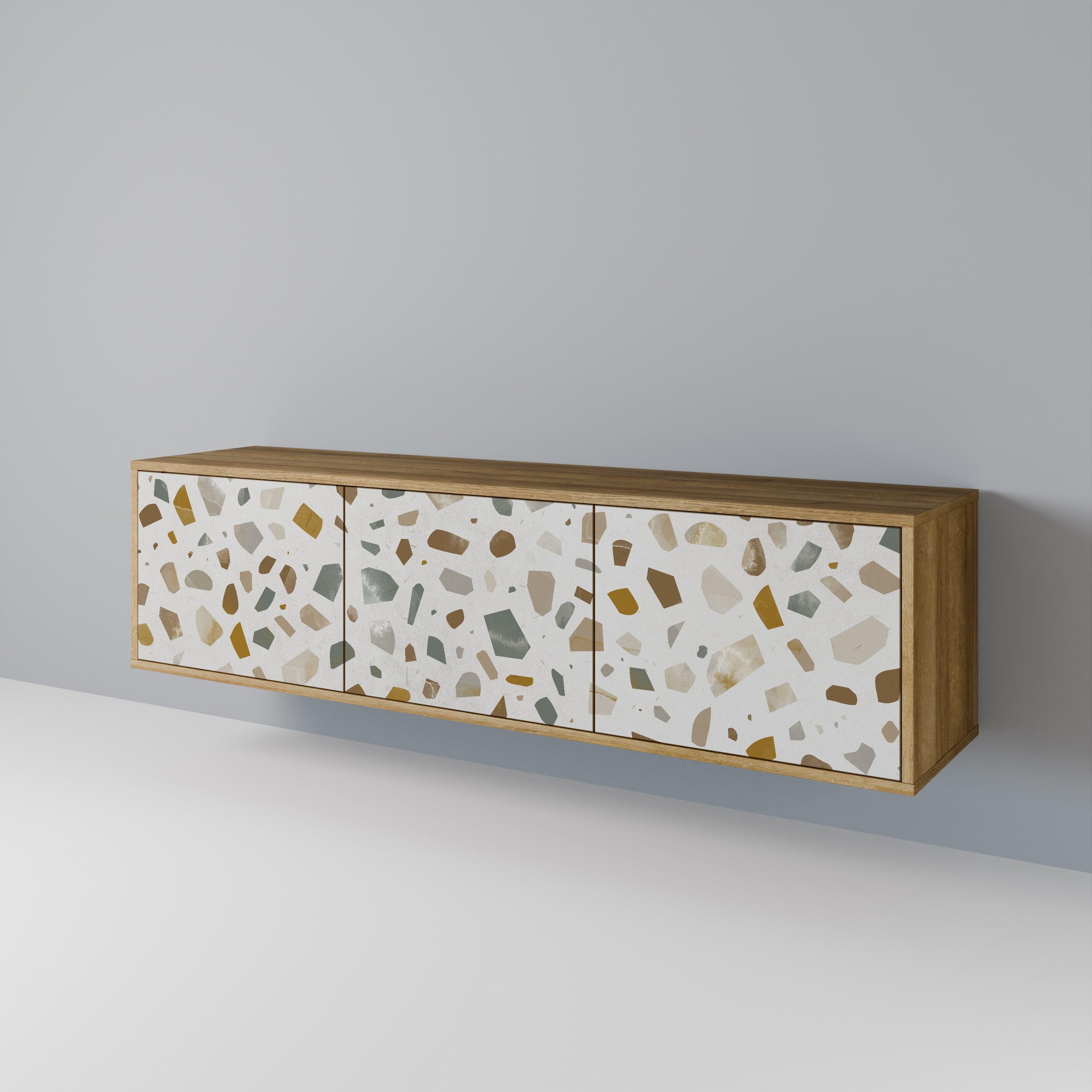 PIECES OF TOMORROW Mueble de TV de 3 Puertas