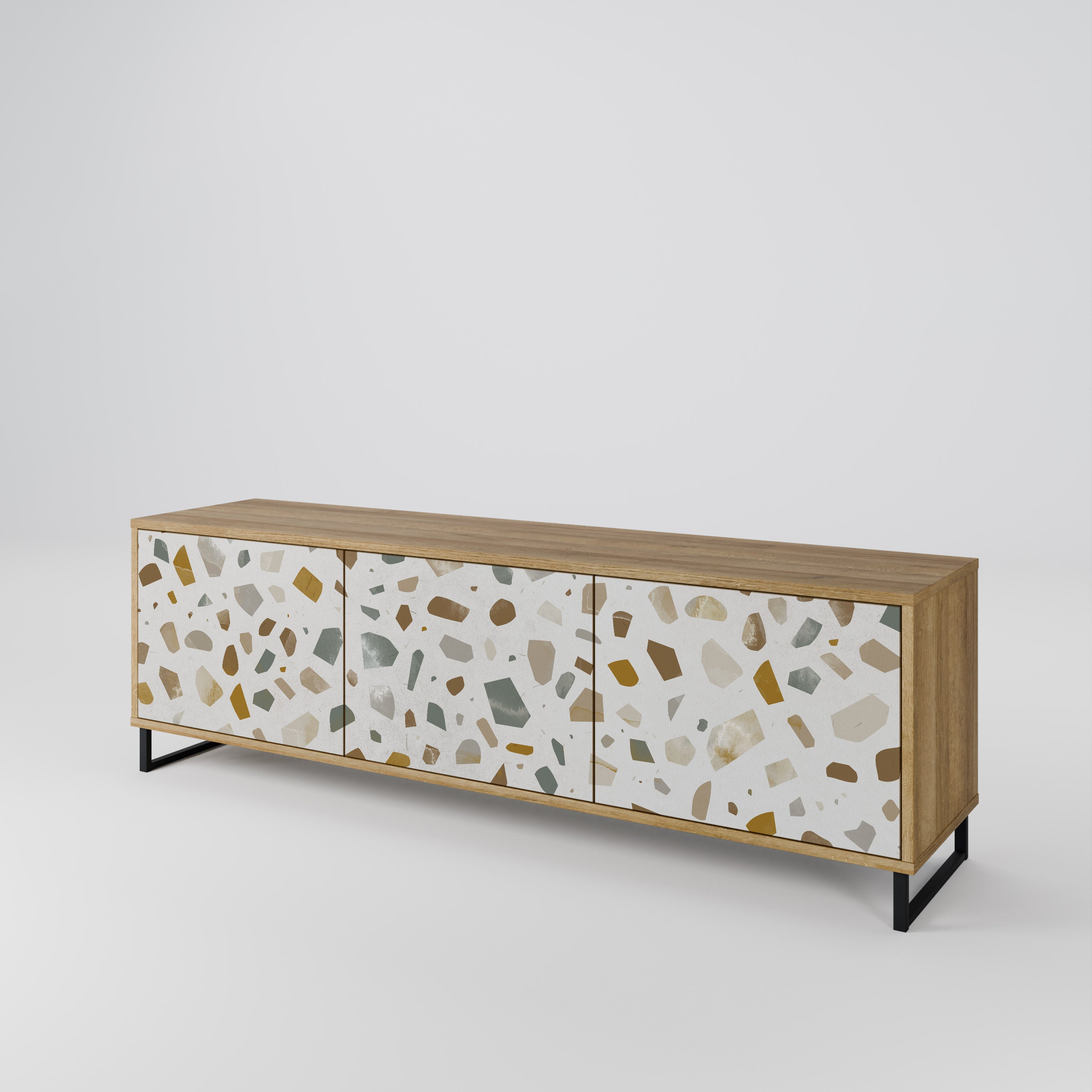 PIECES OF TOMORROW Mueble de TV de 3 Puertas
