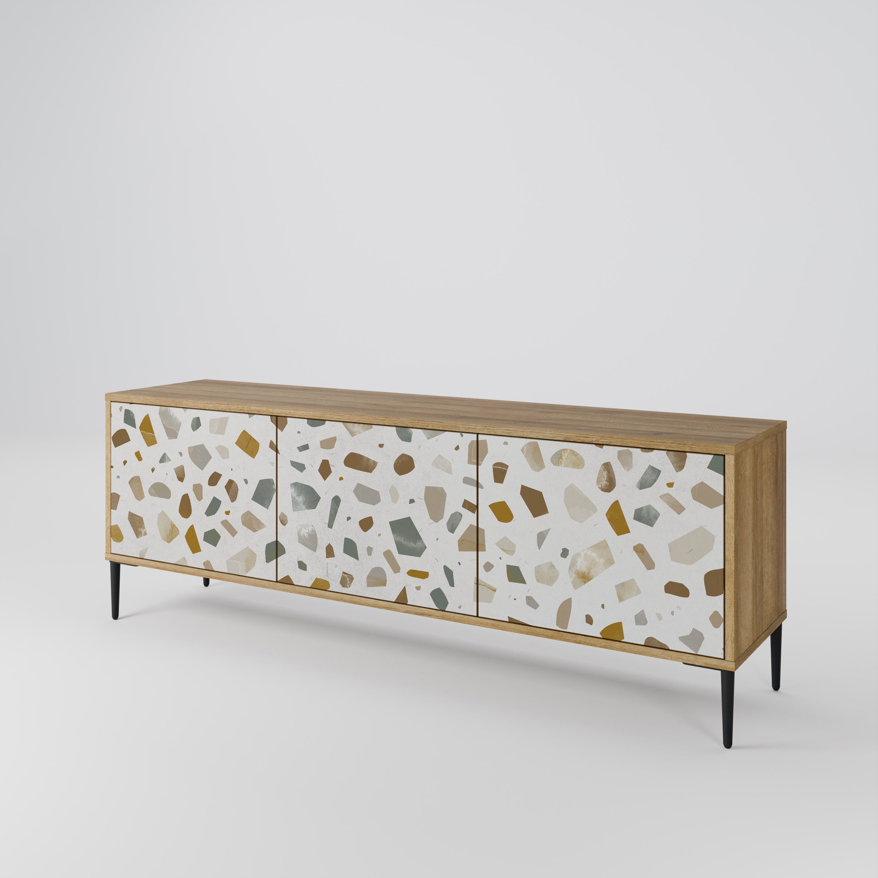 PIECES OF TOMORROW Mueble de TV de 3 Puertas