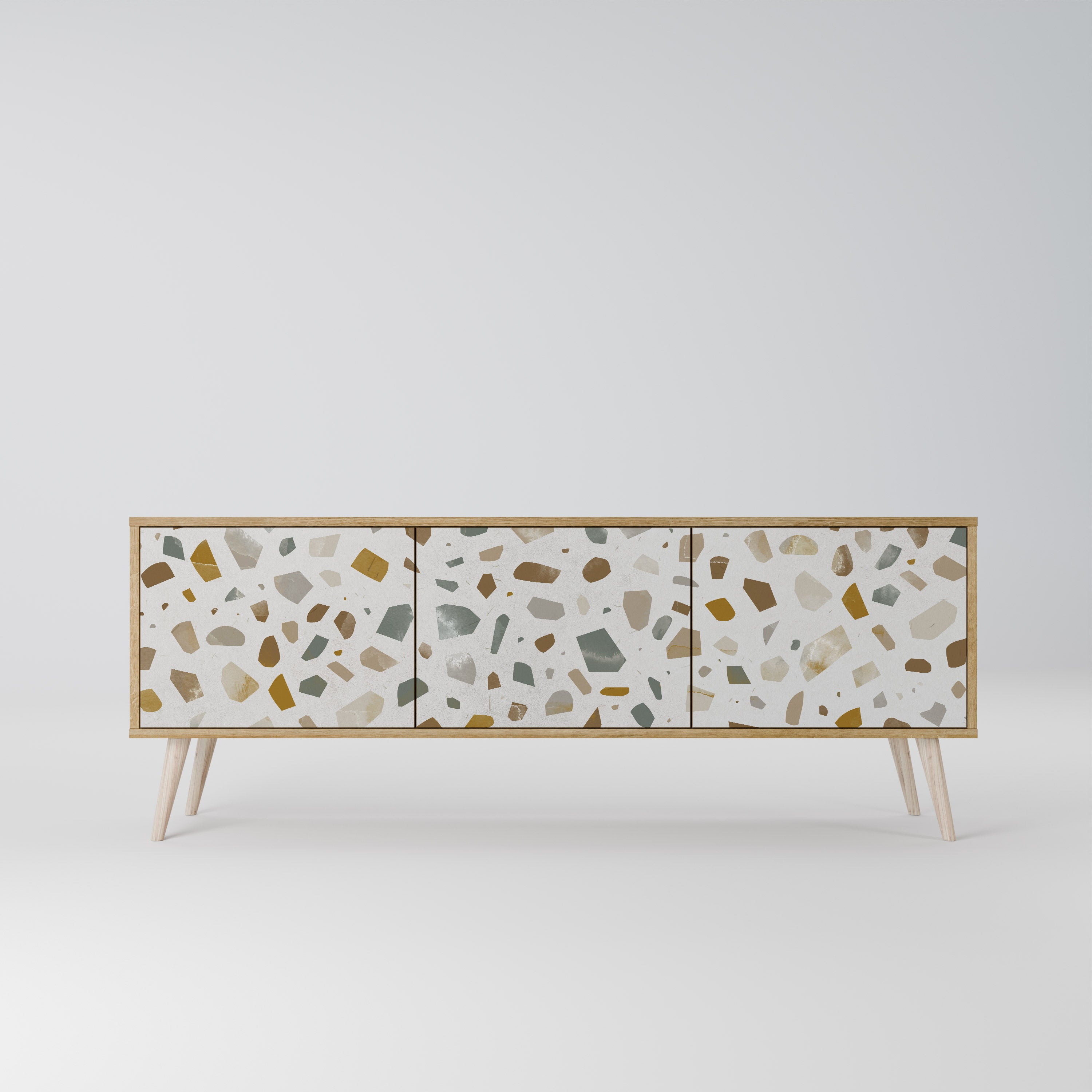 PIECES OF TOMORROW Mueble de TV de 3 Puertas
