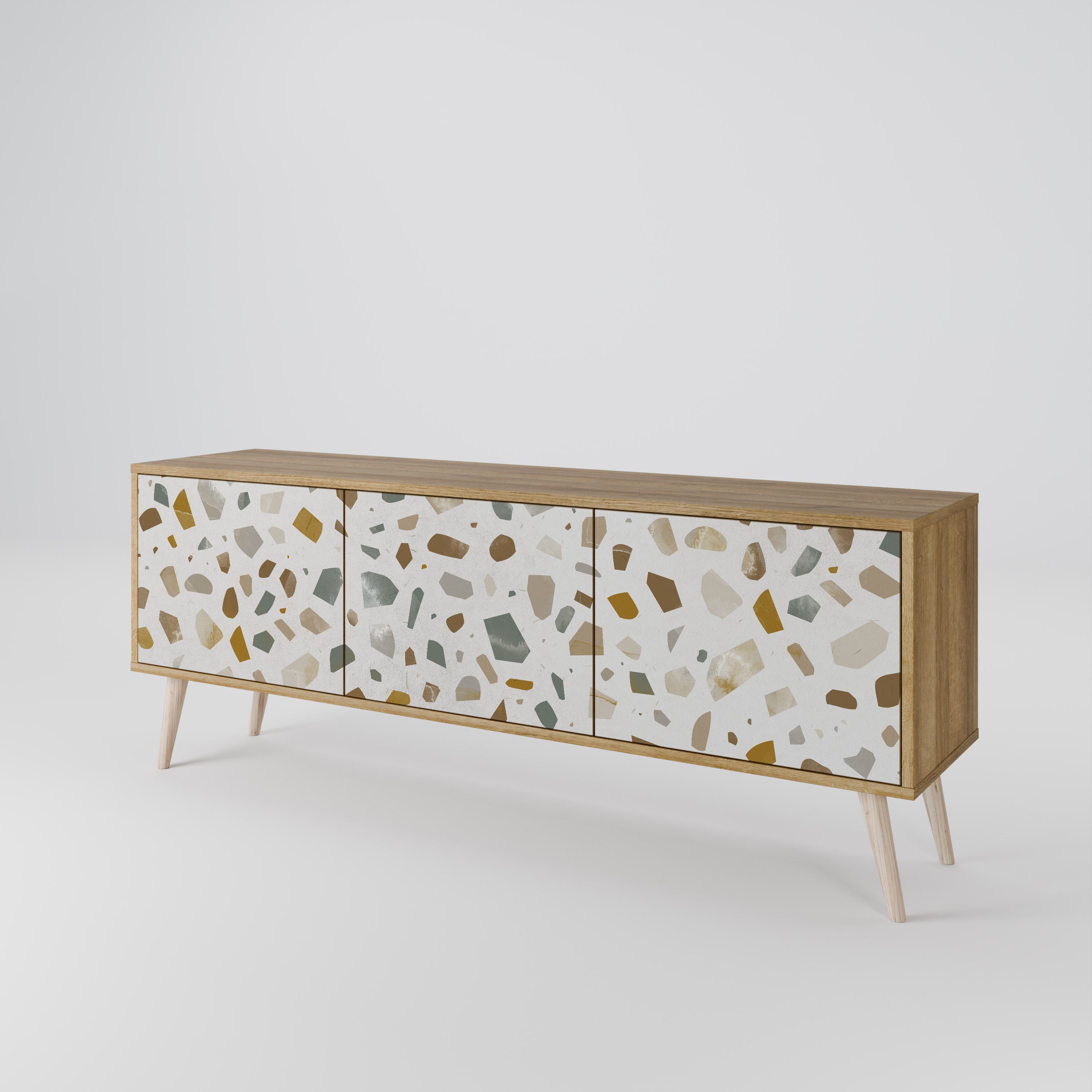 PIECES OF TOMORROW Mueble de TV de 3 Puertas