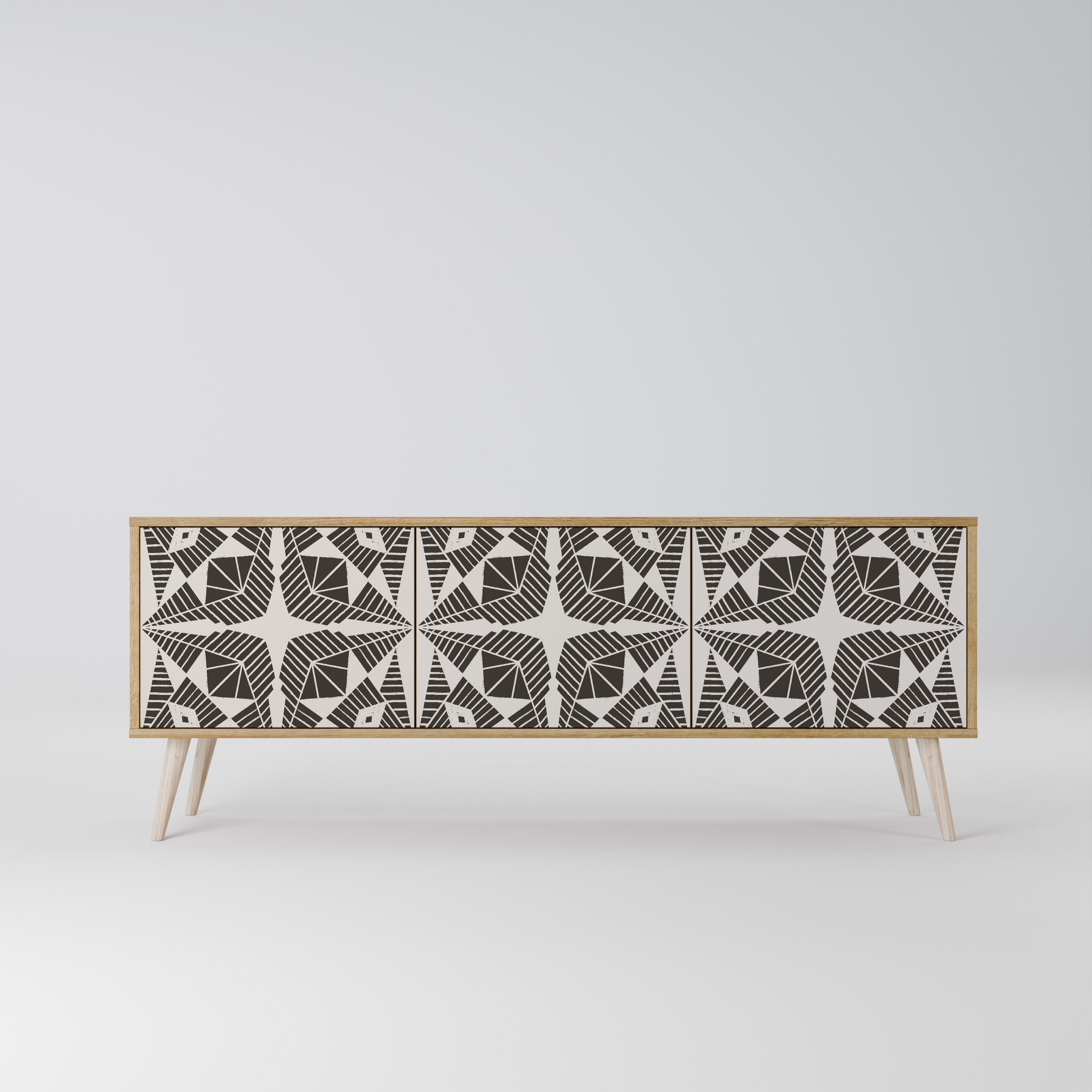 MONOCHROME NEXUS Mueble de TV de 3 Puertas
