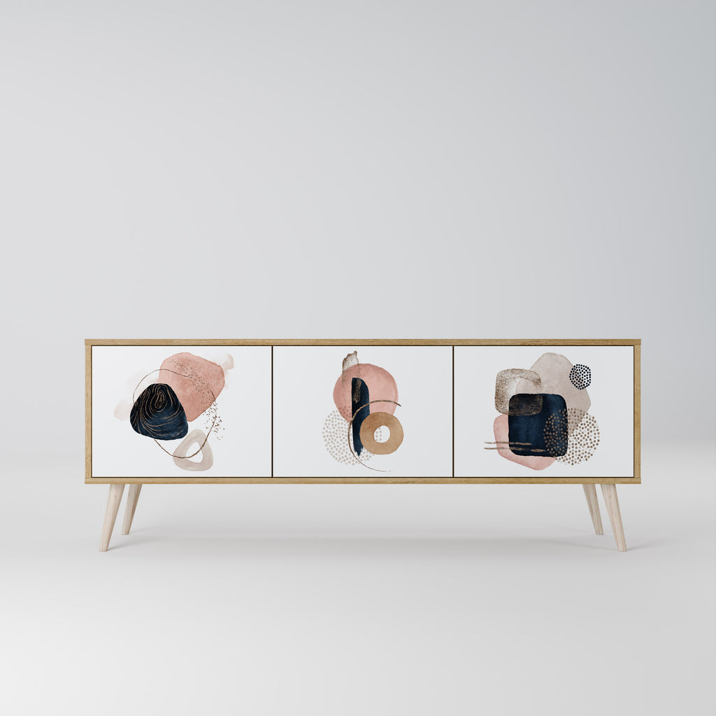 COLORFUL SHAPES 3-Door TV Cabinet