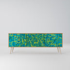 NOSTALGIC MEMORIES 3-Door TV Cabinet