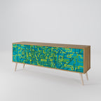 NOSTALGIC MEMORIES 3-Door TV Cabinet