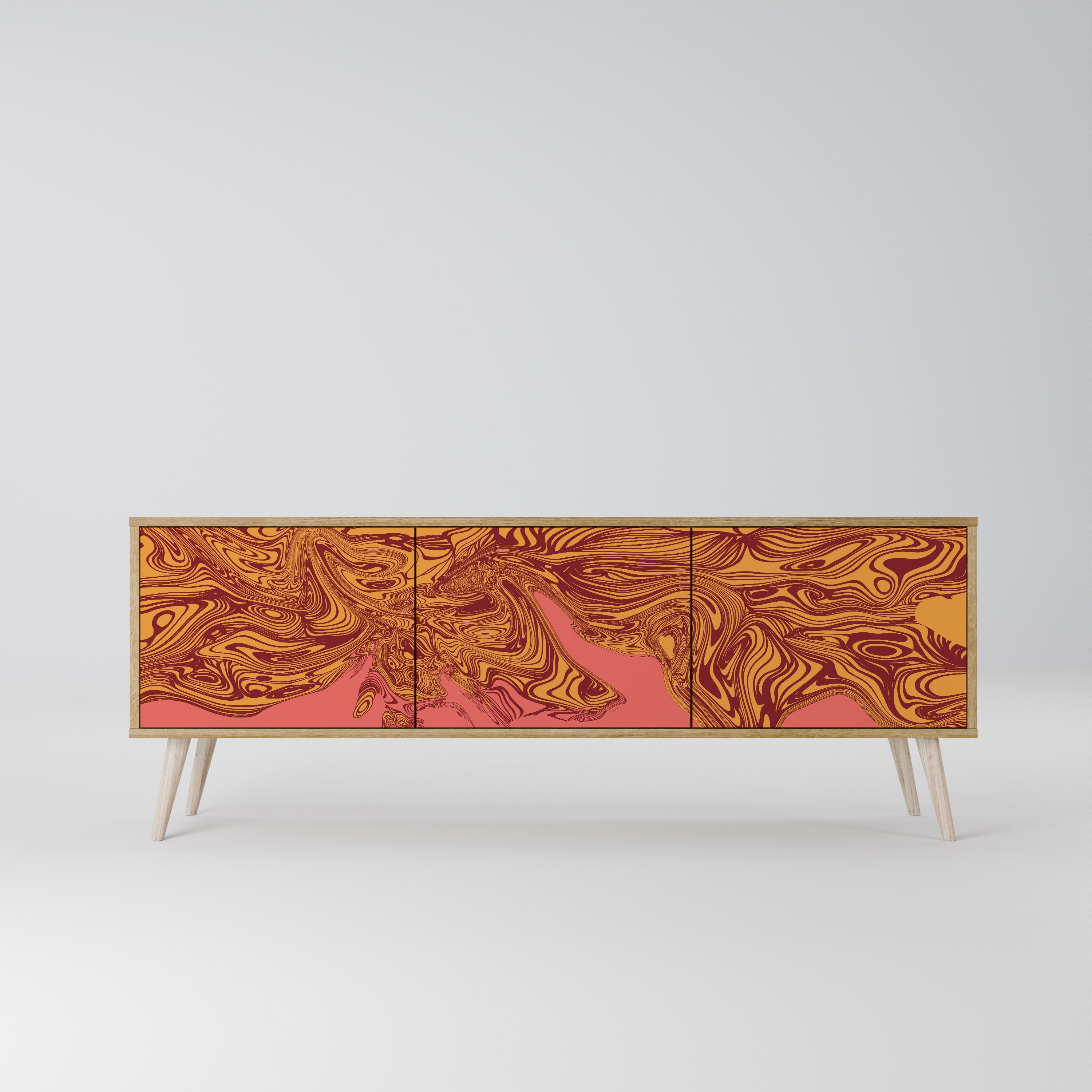 FLOATING THOUGHTS Mueble de TV de 3 Puertas