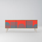 RISING GEOMETRY STARS 3-Door TV Cabinet