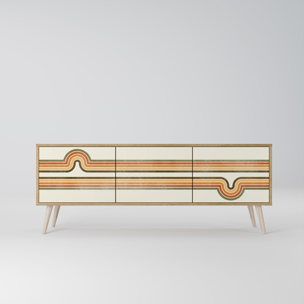 EXCEPTIONAL STREAM 3-türiges TV-Lowboard