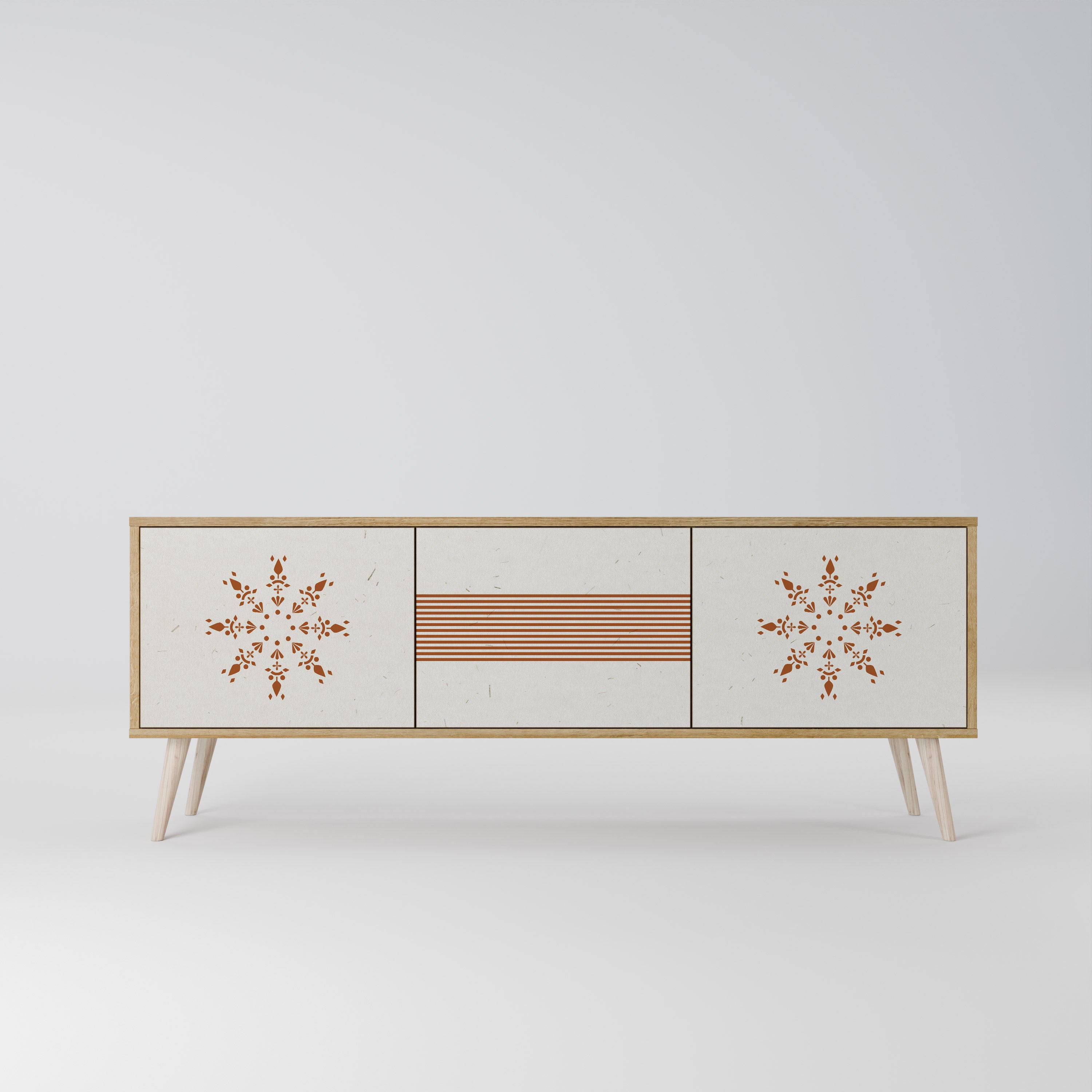 DAILY HARMONY Mueble de TV de 3 Puertas