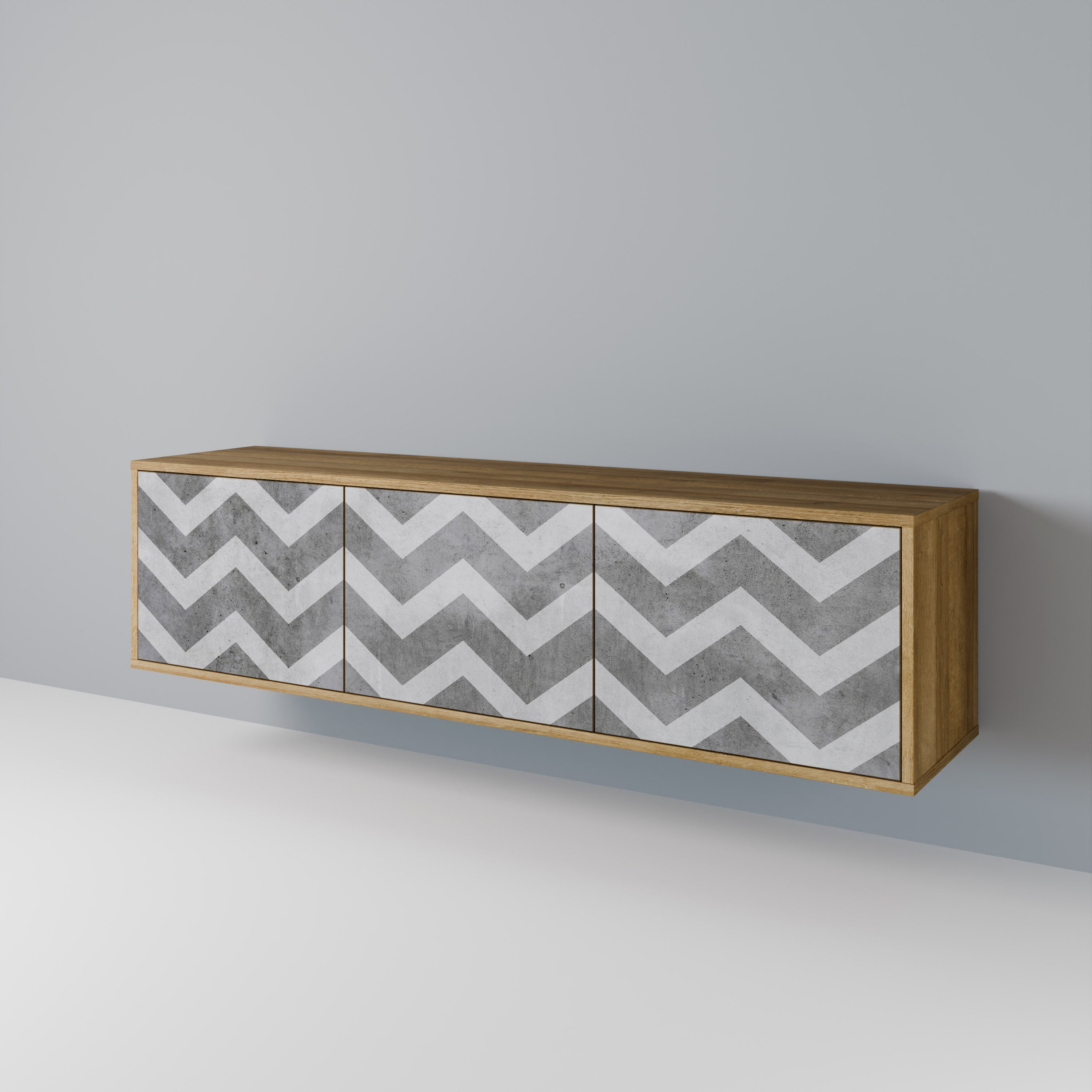 TOUGH ZIG ZAG Mueble de TV de 3 Puertas