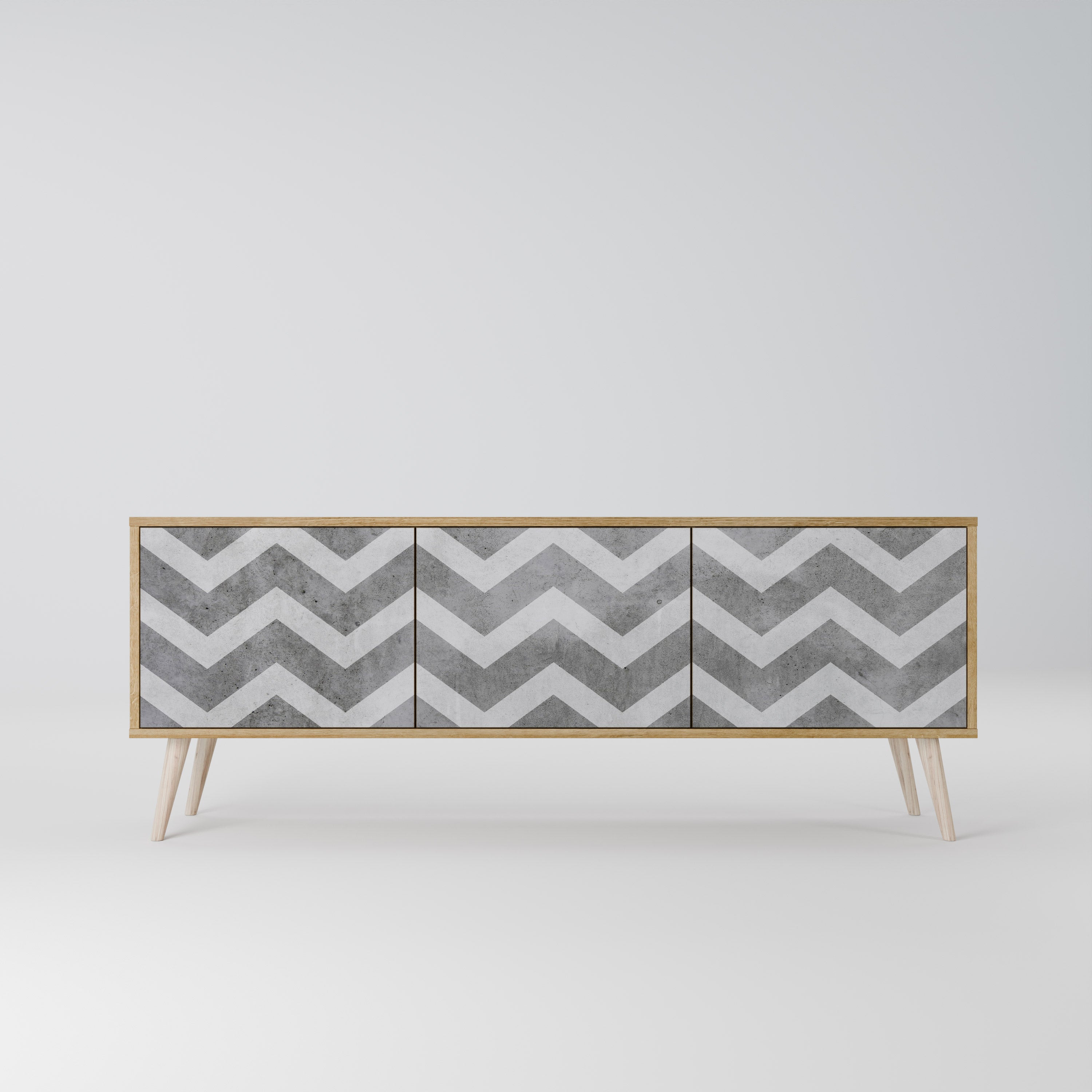 TOUGH ZIG ZAG Mueble de TV de 3 Puertas