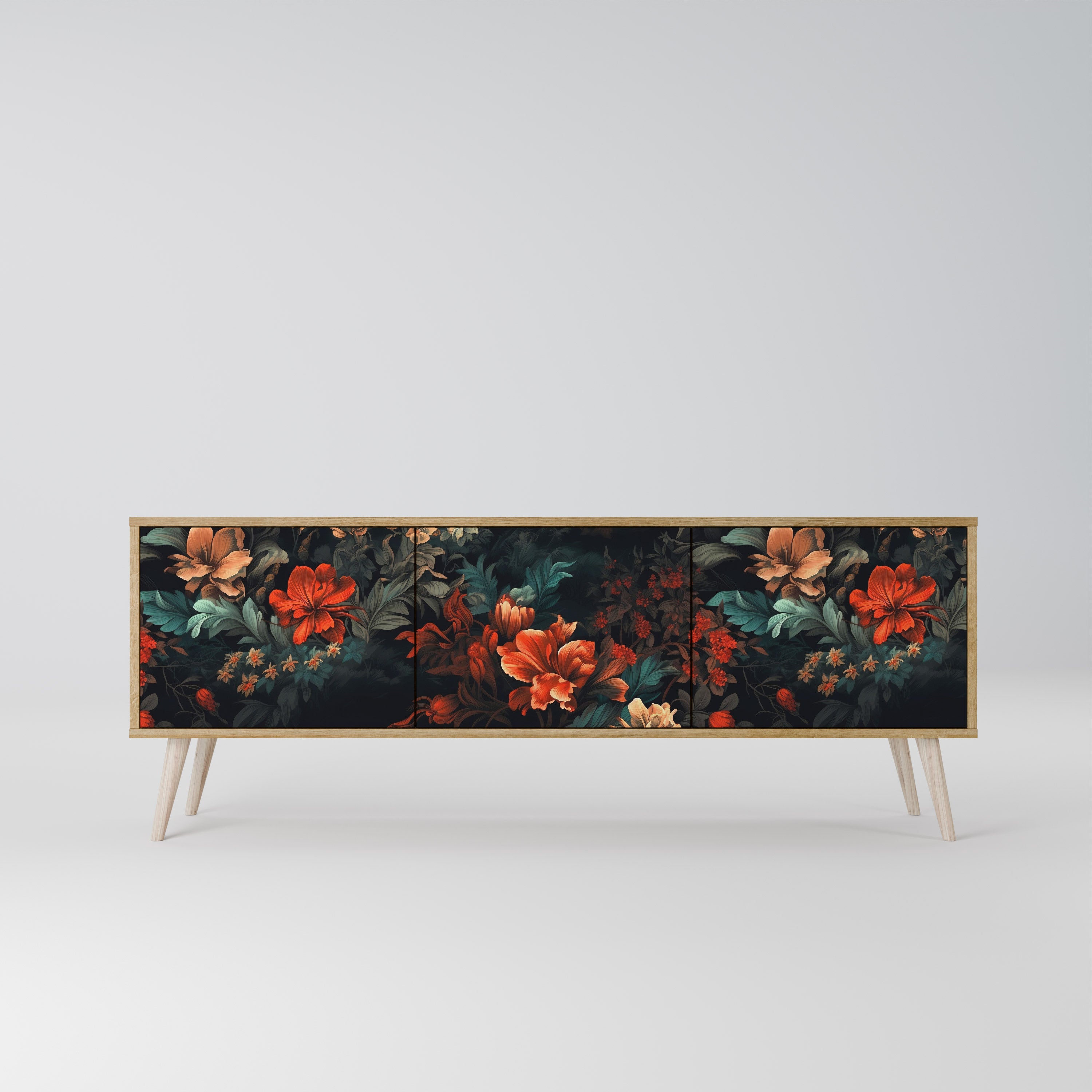 IMAGINARY BLOSSOM Mueble de TV de 3 Puertas
