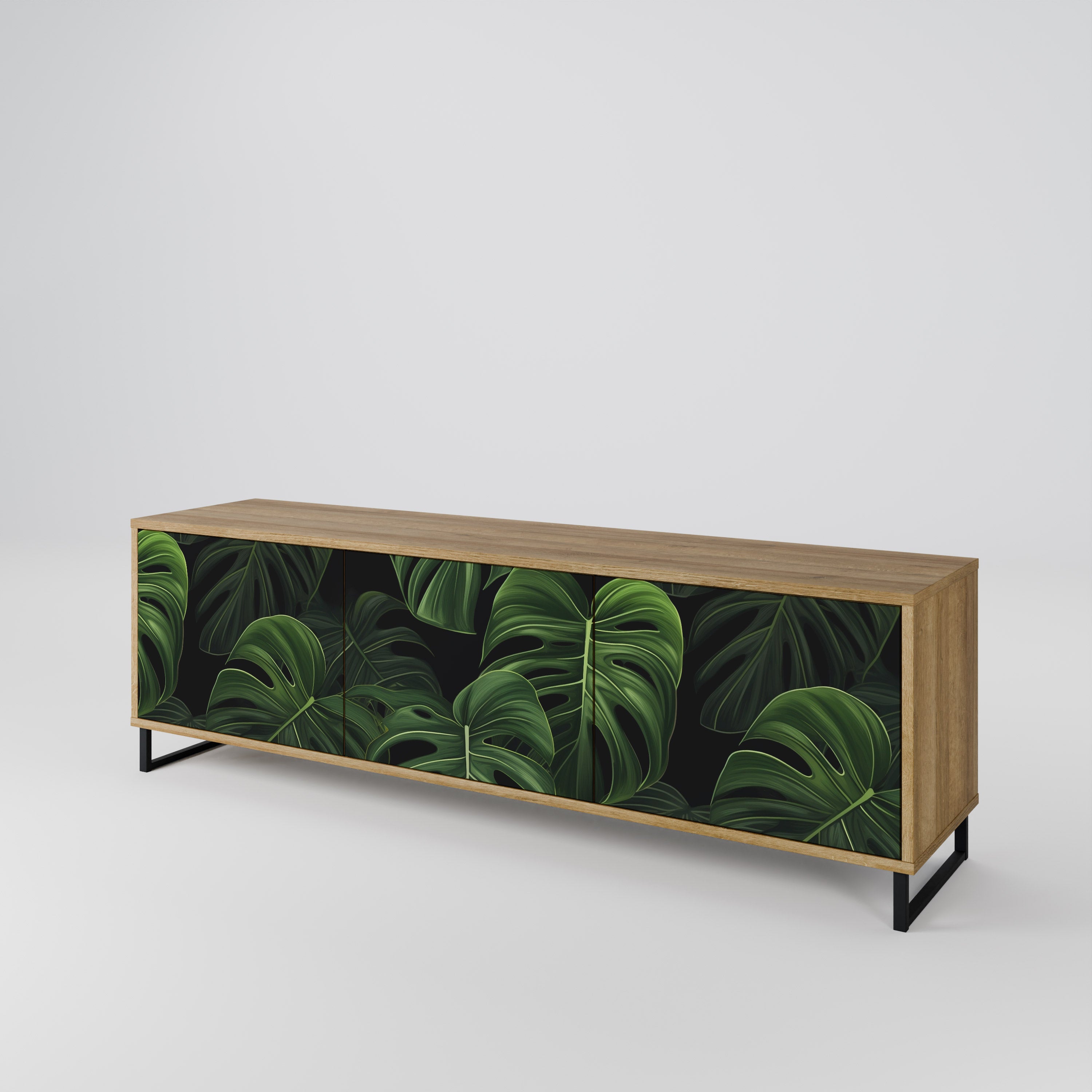 INFINITE MONSTERA 3-türiges TV-Lowboard