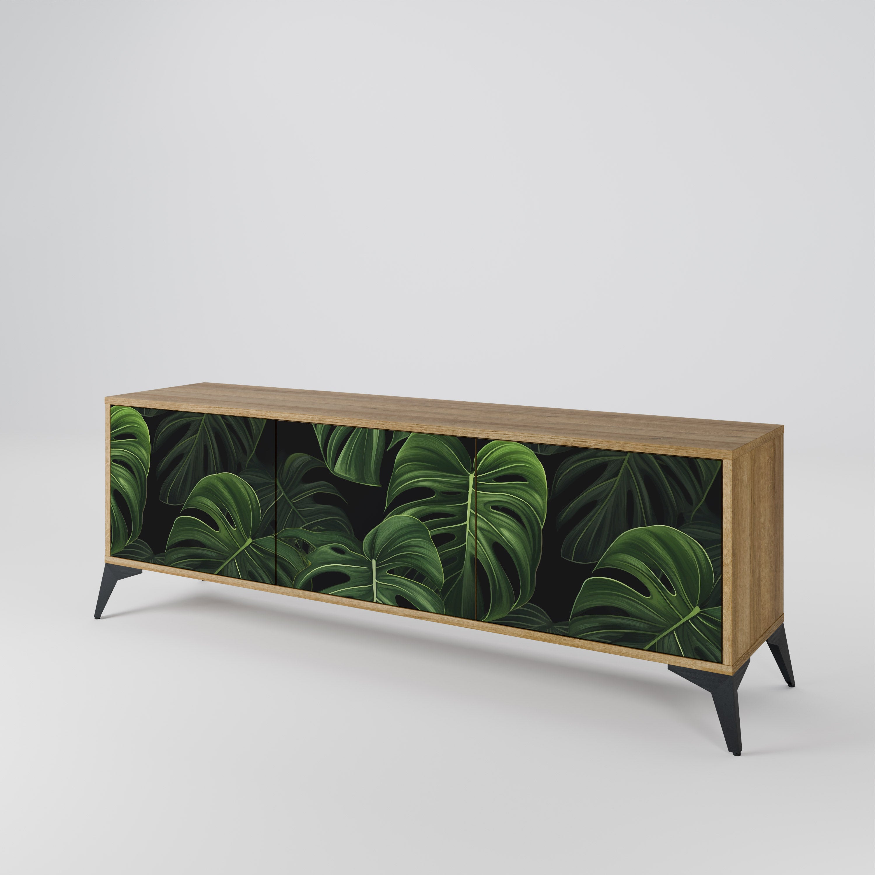 INFINITE MONSTERA 3-türiges TV-Lowboard