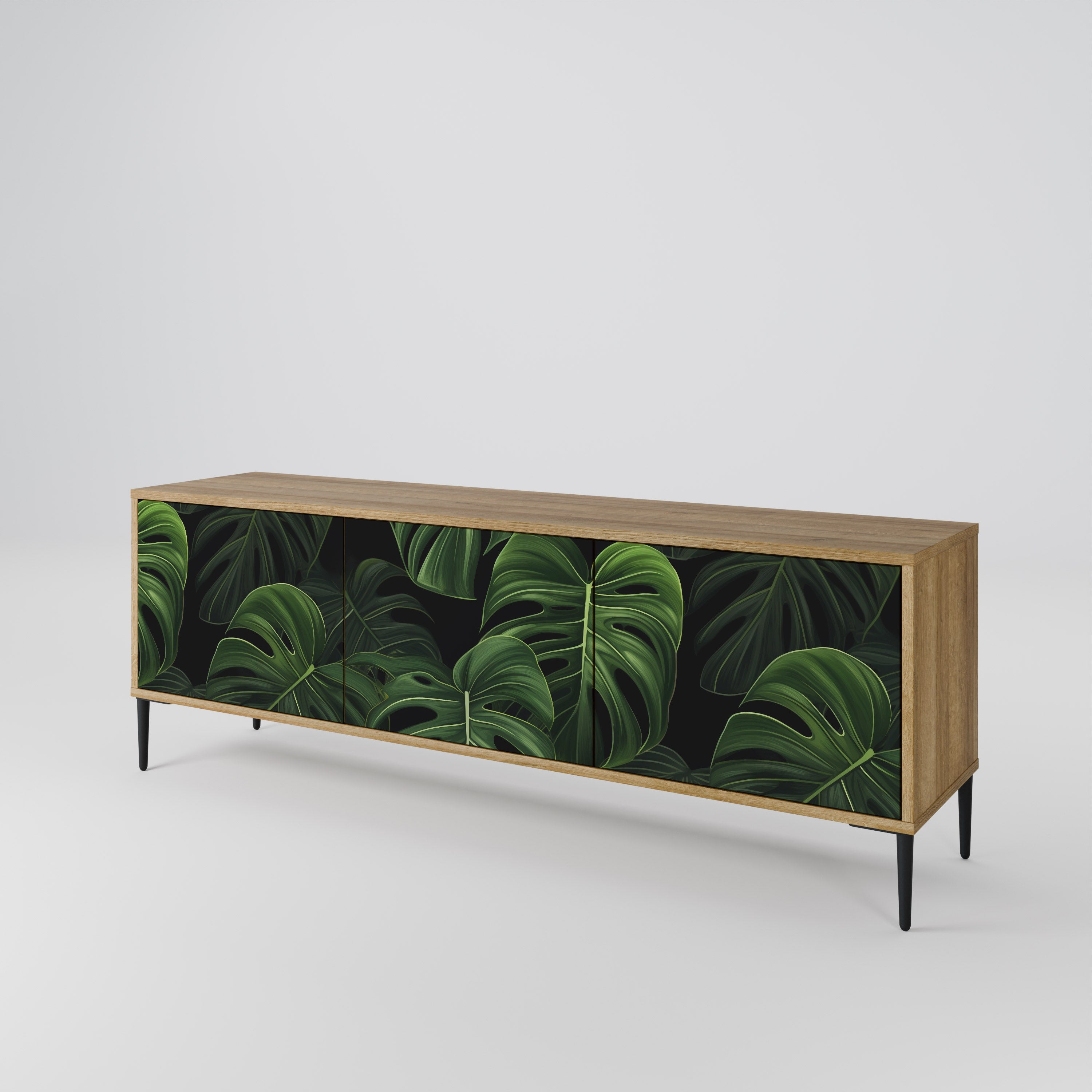 INFINITE MONSTERA 3-türiges TV-Lowboard