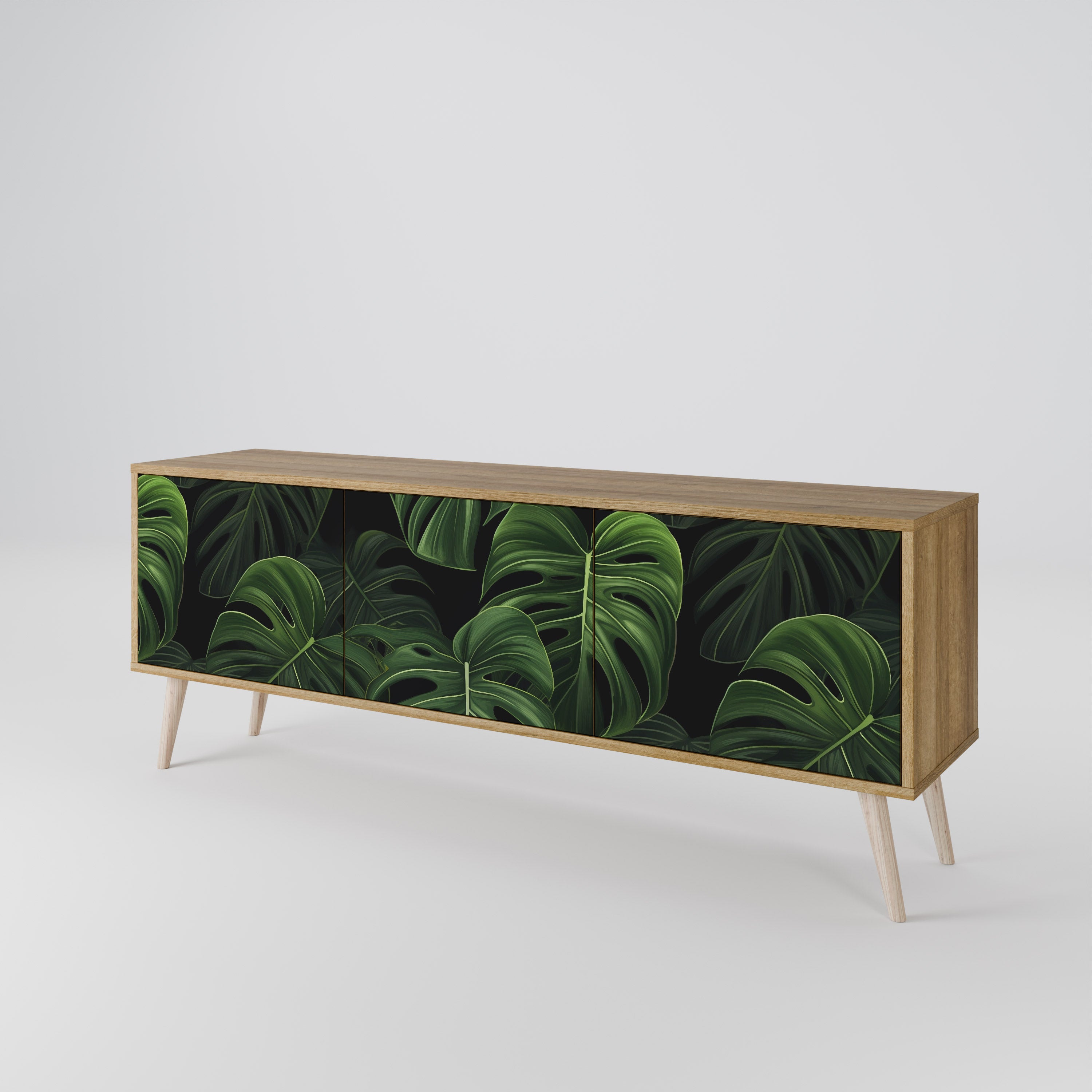 INFINITE MONSTERA 3-türiges TV-Lowboard
