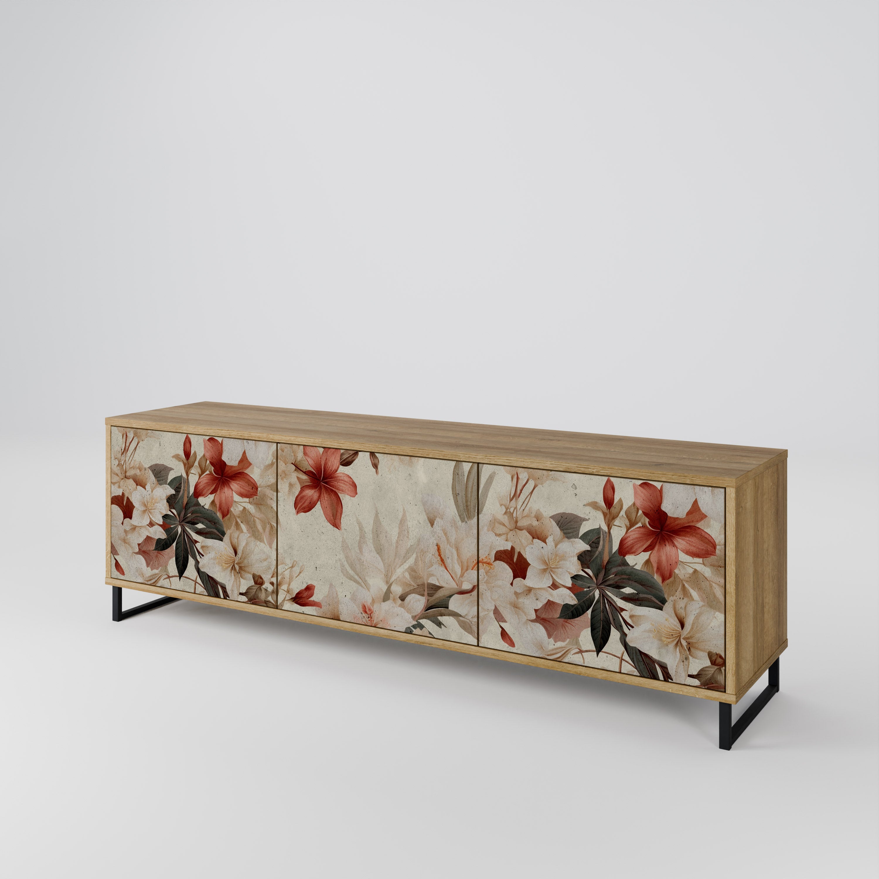 PETAL HARMONY 3-türiges TV-Lowboard