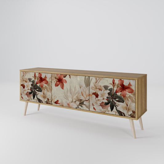 PETAL HARMONY 3-Door TV Cabinet
