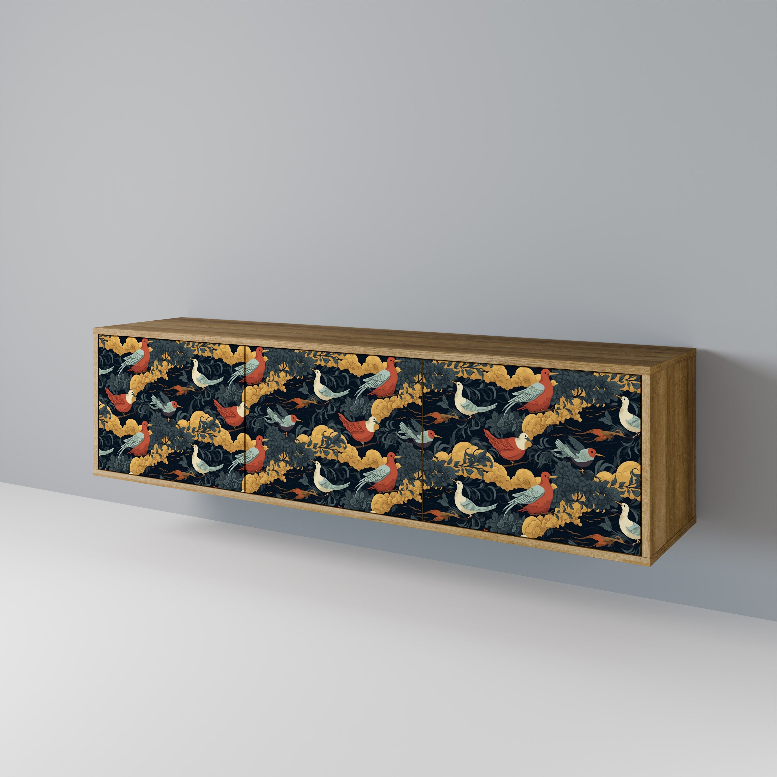 FOWLY DAZE 3-türiges TV-Lowboard