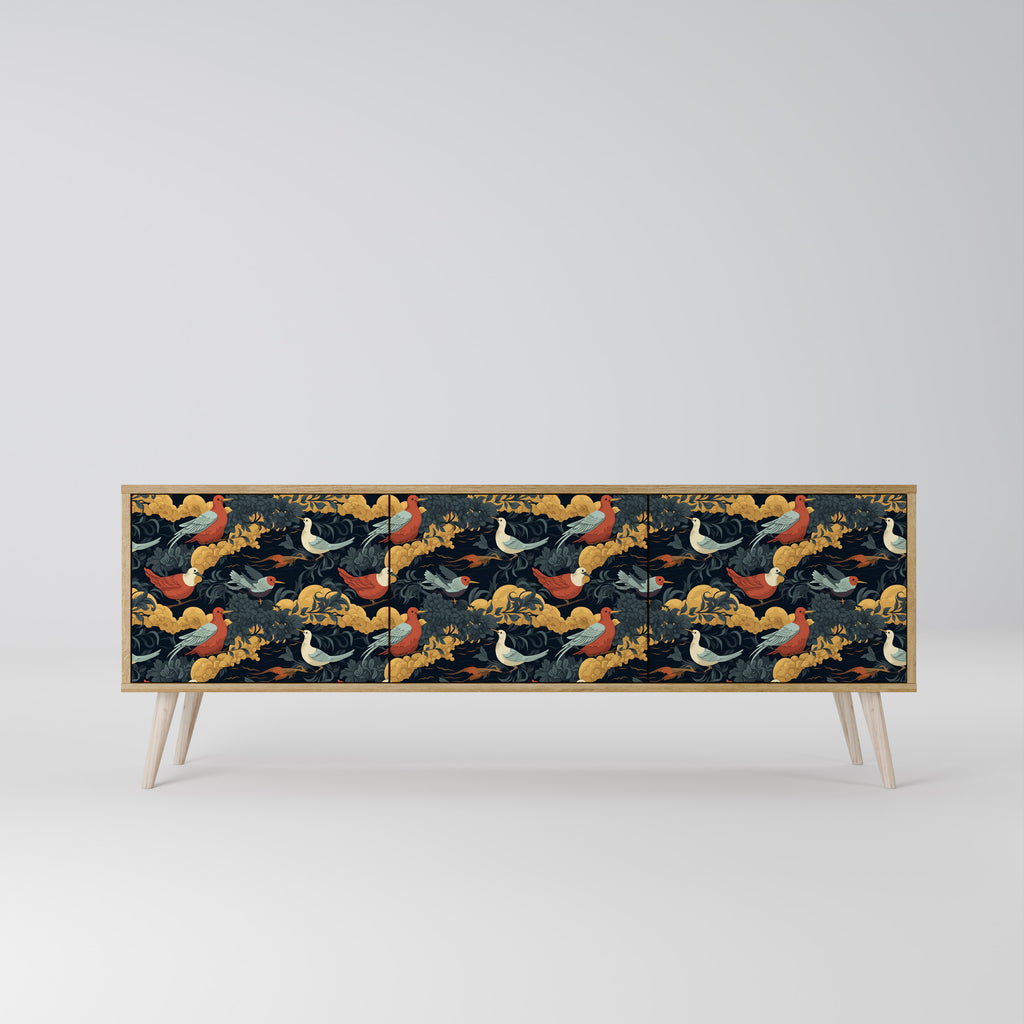 FOWLY DAZE 3-türiges TV-Lowboard