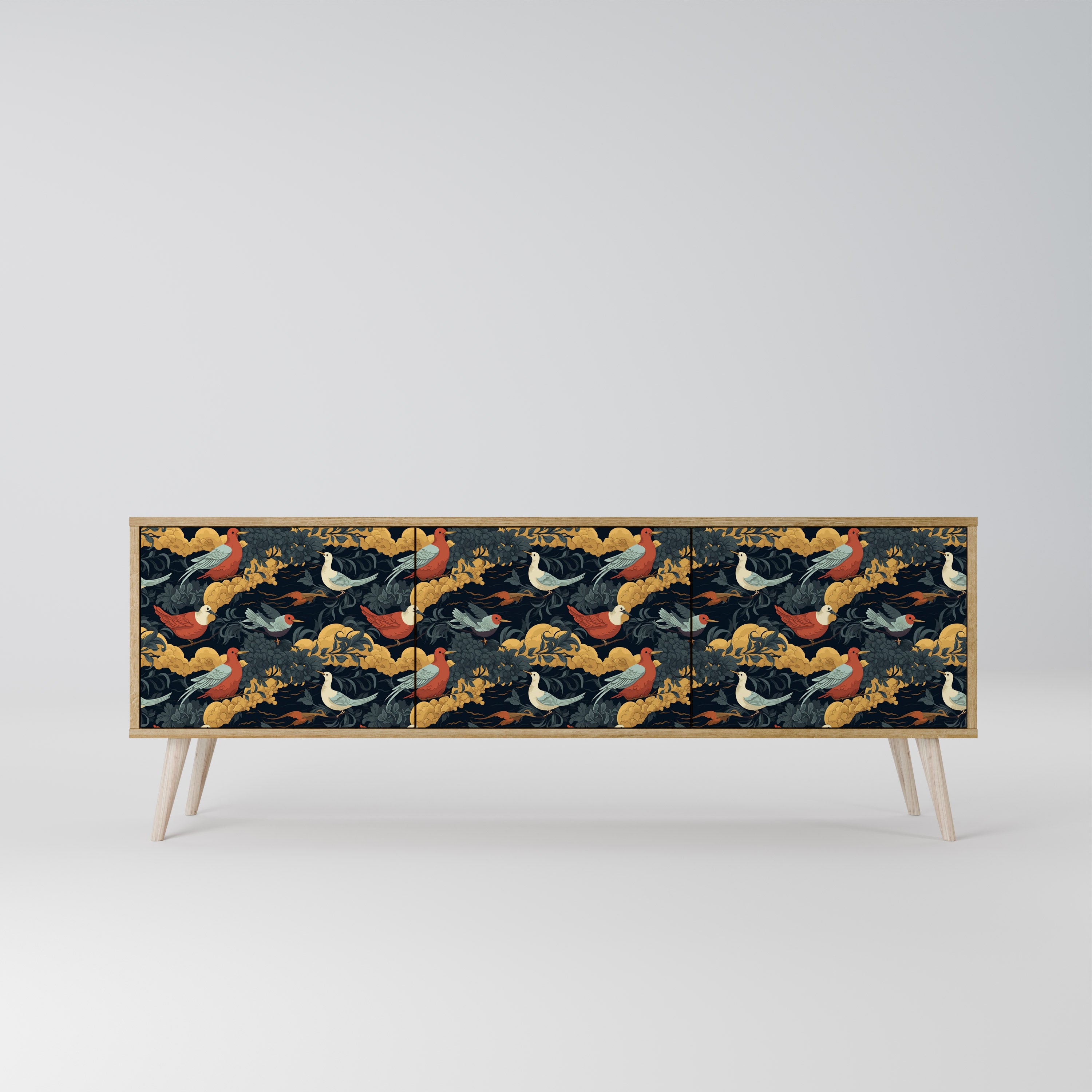 FOWLY DAZE 3-türiges TV-Lowboard