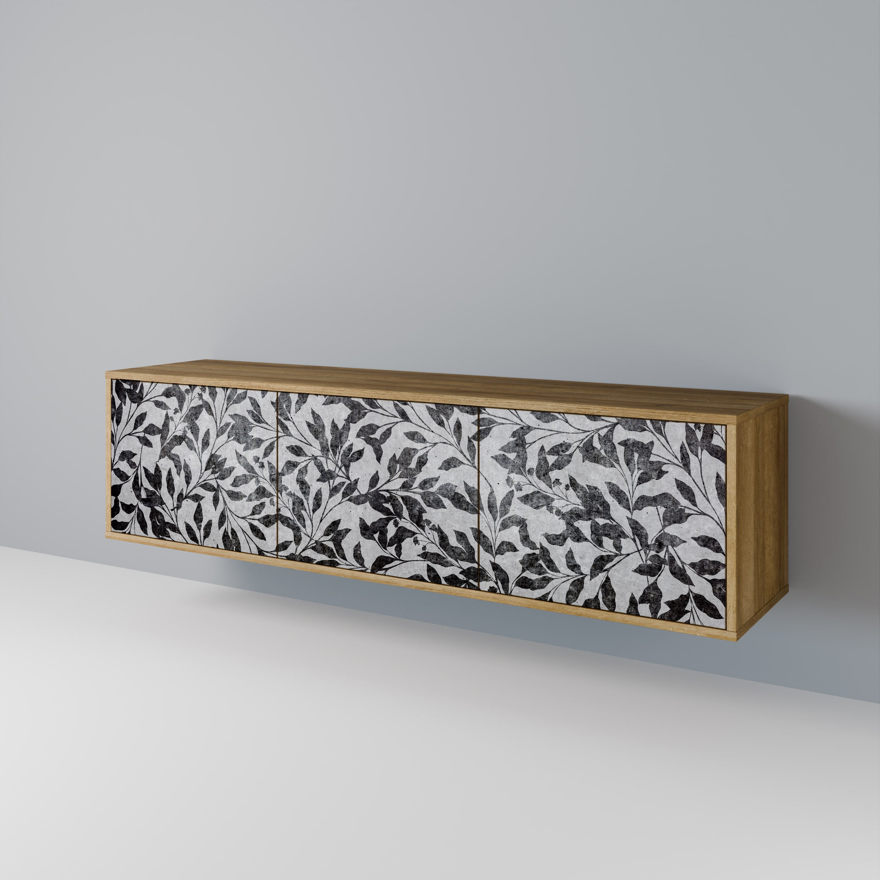 CHARCOAL SPROUT 3-türiges TV-Lowboard