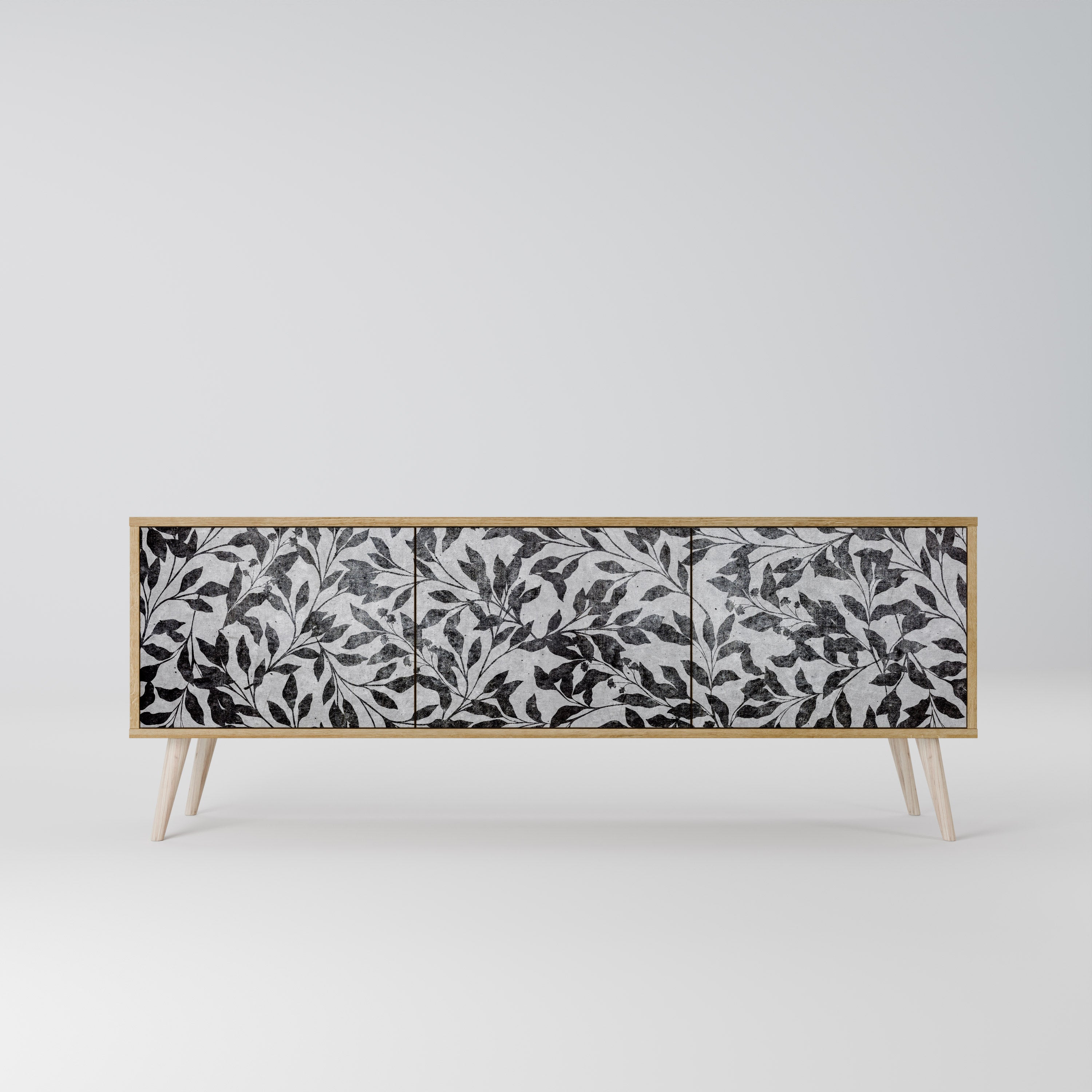 CHARCOAL SPROUT 3-türiges TV-Lowboard