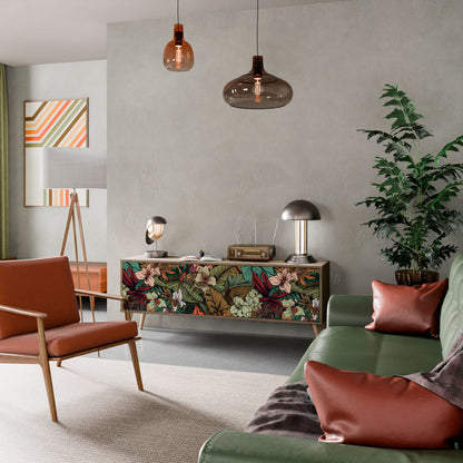 Mobile TV BOTANICAL EMERGENCE a 3 ante in effetto rovere