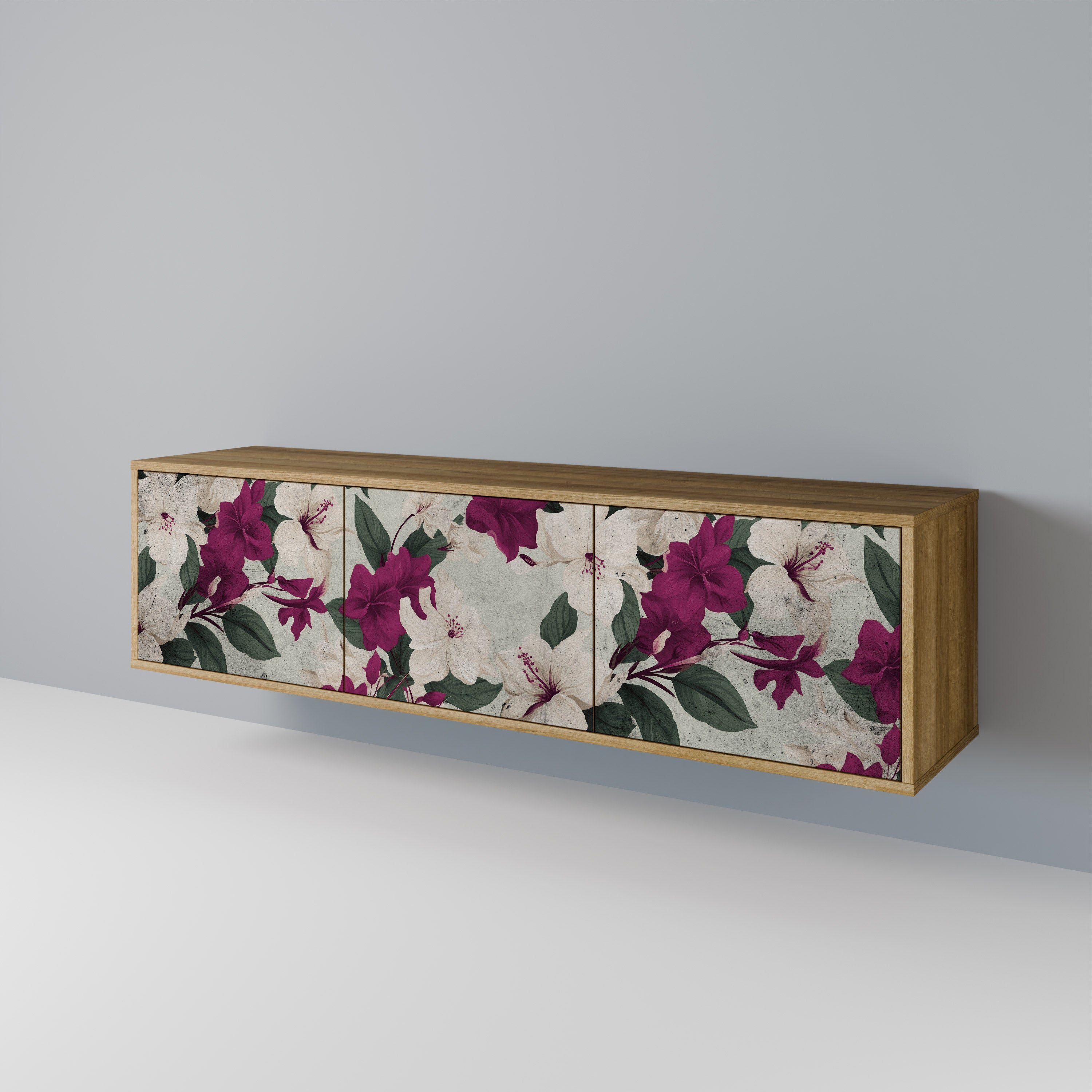 FLOWERET DREAM 3-türiges TV-Lowboard