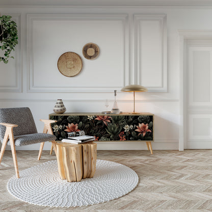 SECRET VERDURE Mueble de TV de 3 Puertas